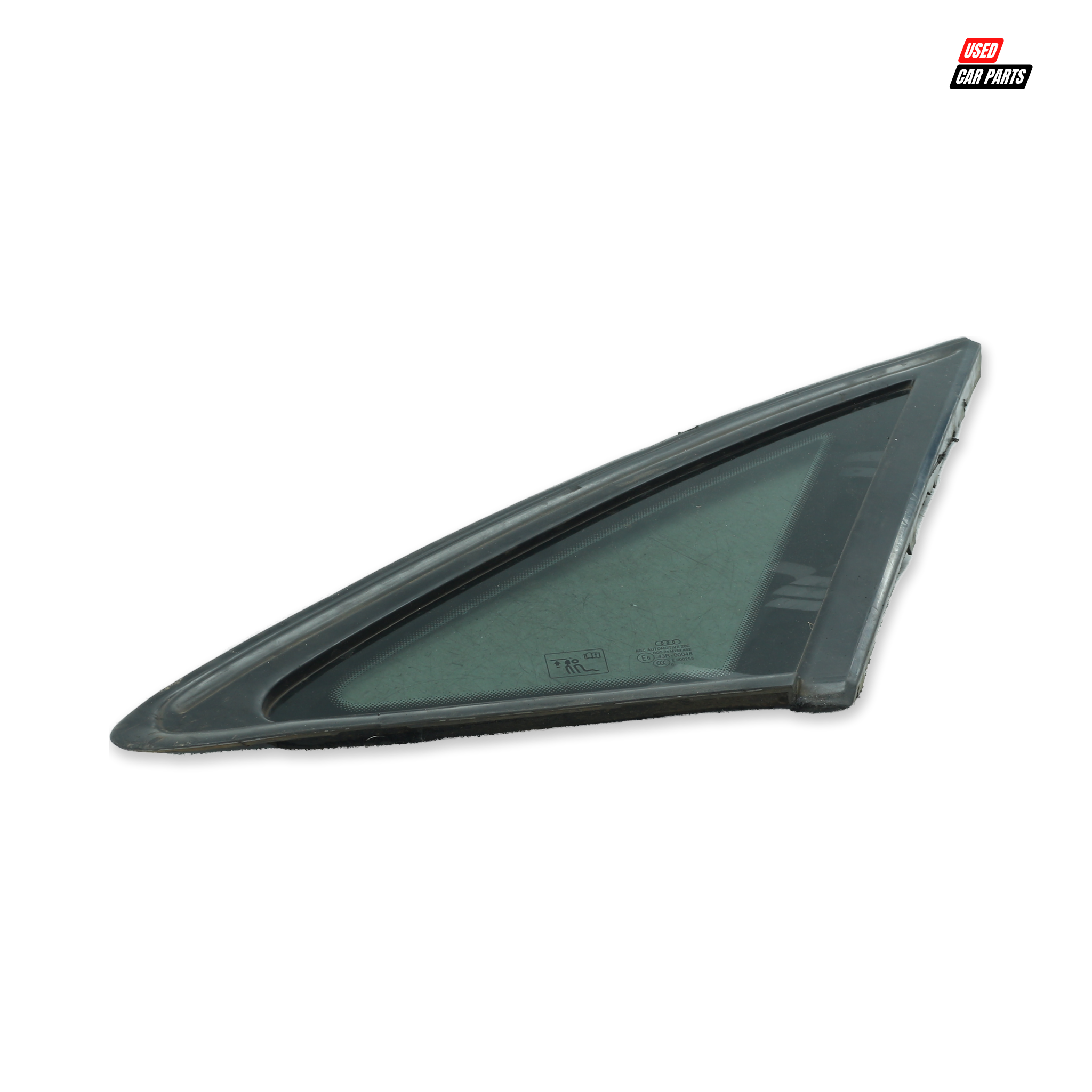 Used Drivers Side Rear Quarter Window (Part Number 43R-00048) for 2011 AUDI A4 1.8T AMBITION