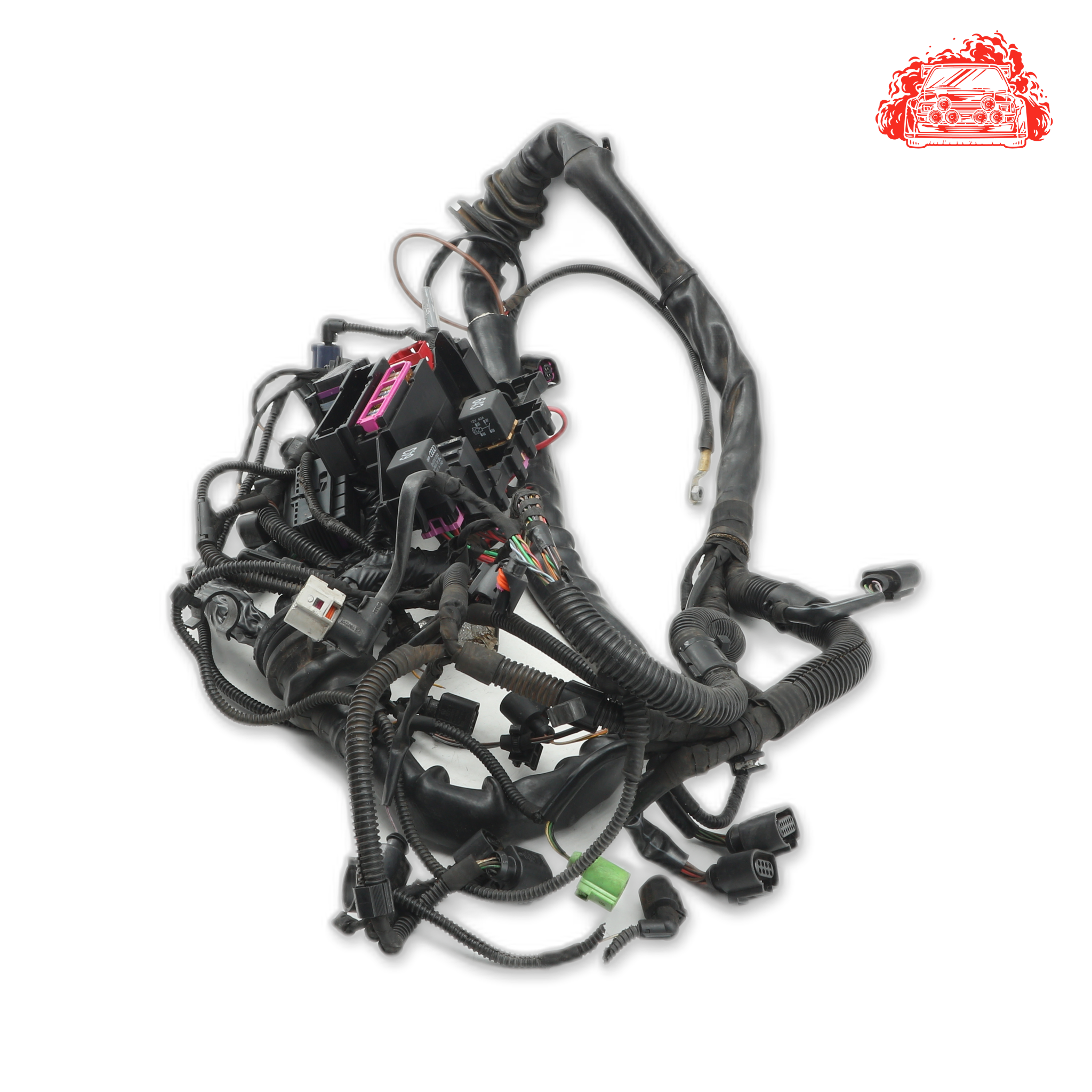 Used AUDI A4 1.8T AMBITION Engine Wiring Harness Loom - OEM Part 8K2971072ES