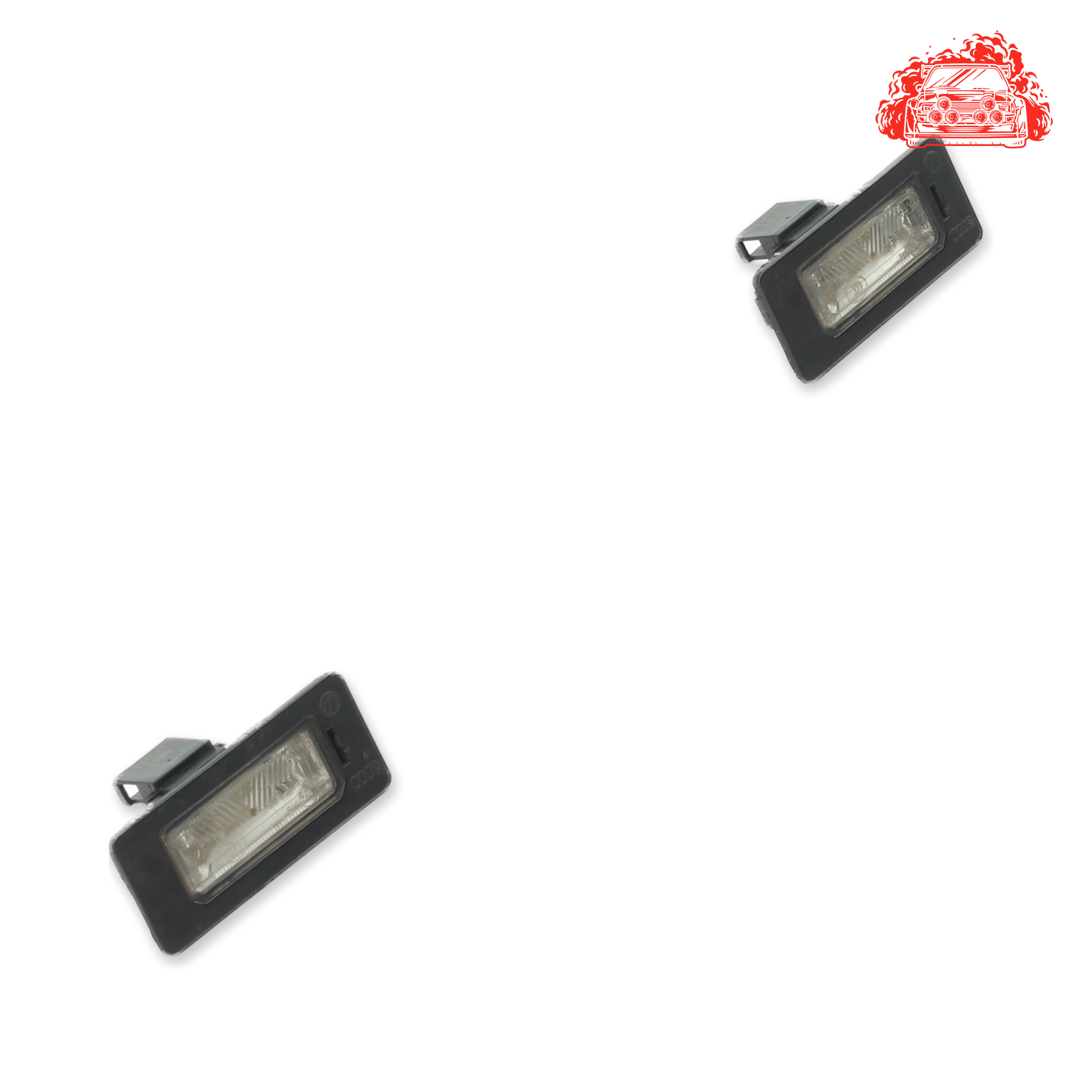 Used AUDI A4 1.8T AMBITION Number Plate Lights - OEM Part 8T0943021