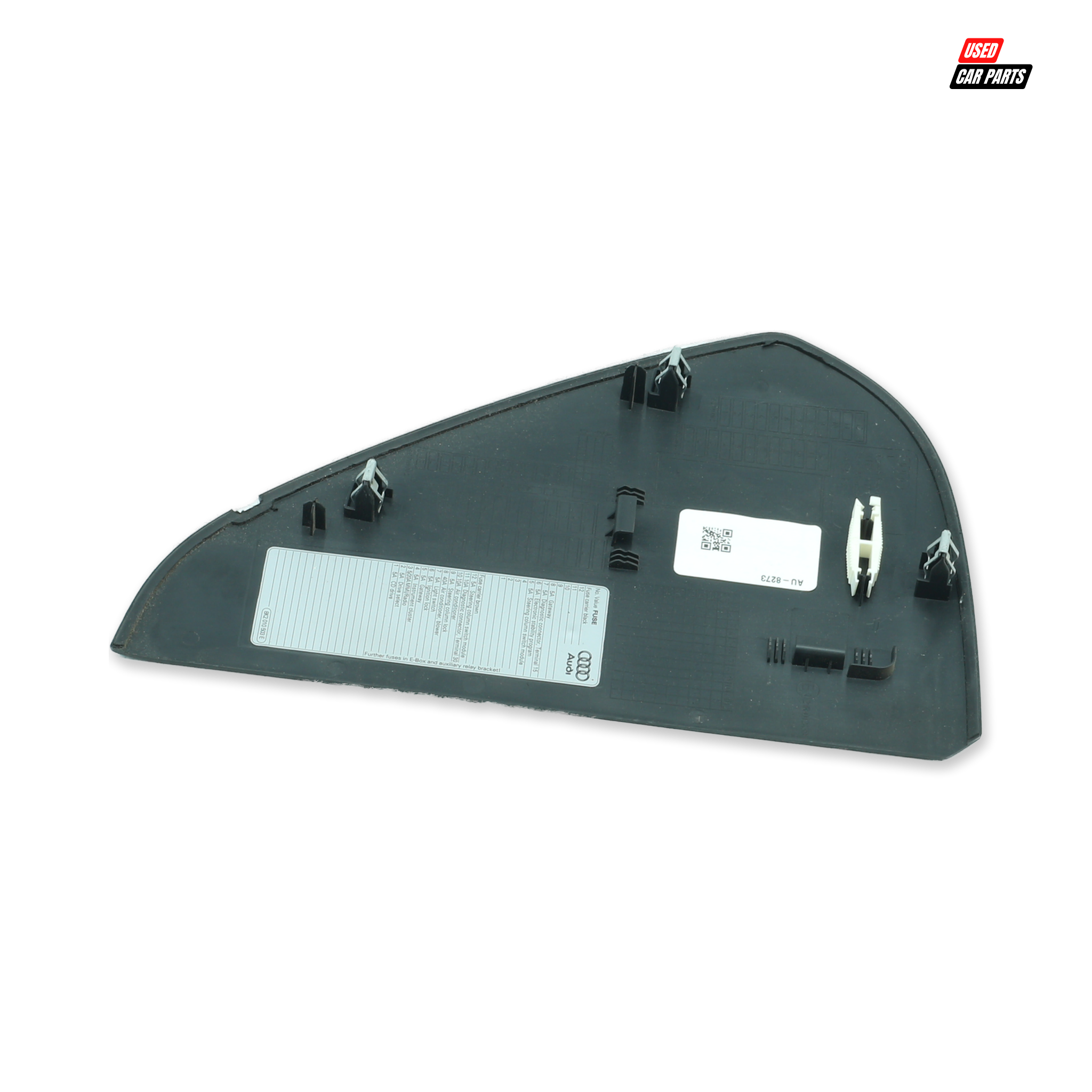 Used Passengers Side Dashboard Side End Trim (Part Number 8K0857085A) for 2011 Audi A4 1.8T Ambition