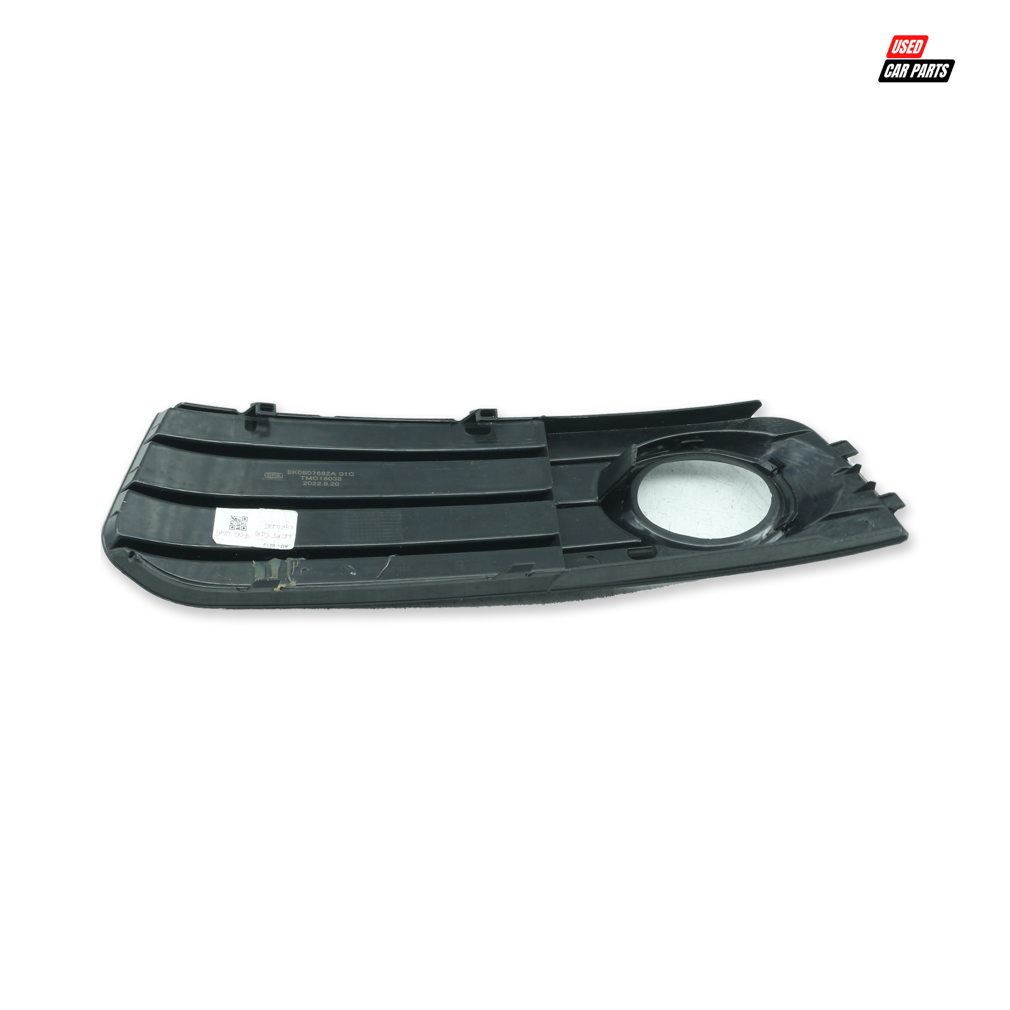 Used AUDI A4 1.8T AMBITION 2011 Passengers Side Fog Light Grill (Part Number 8K0807682A)