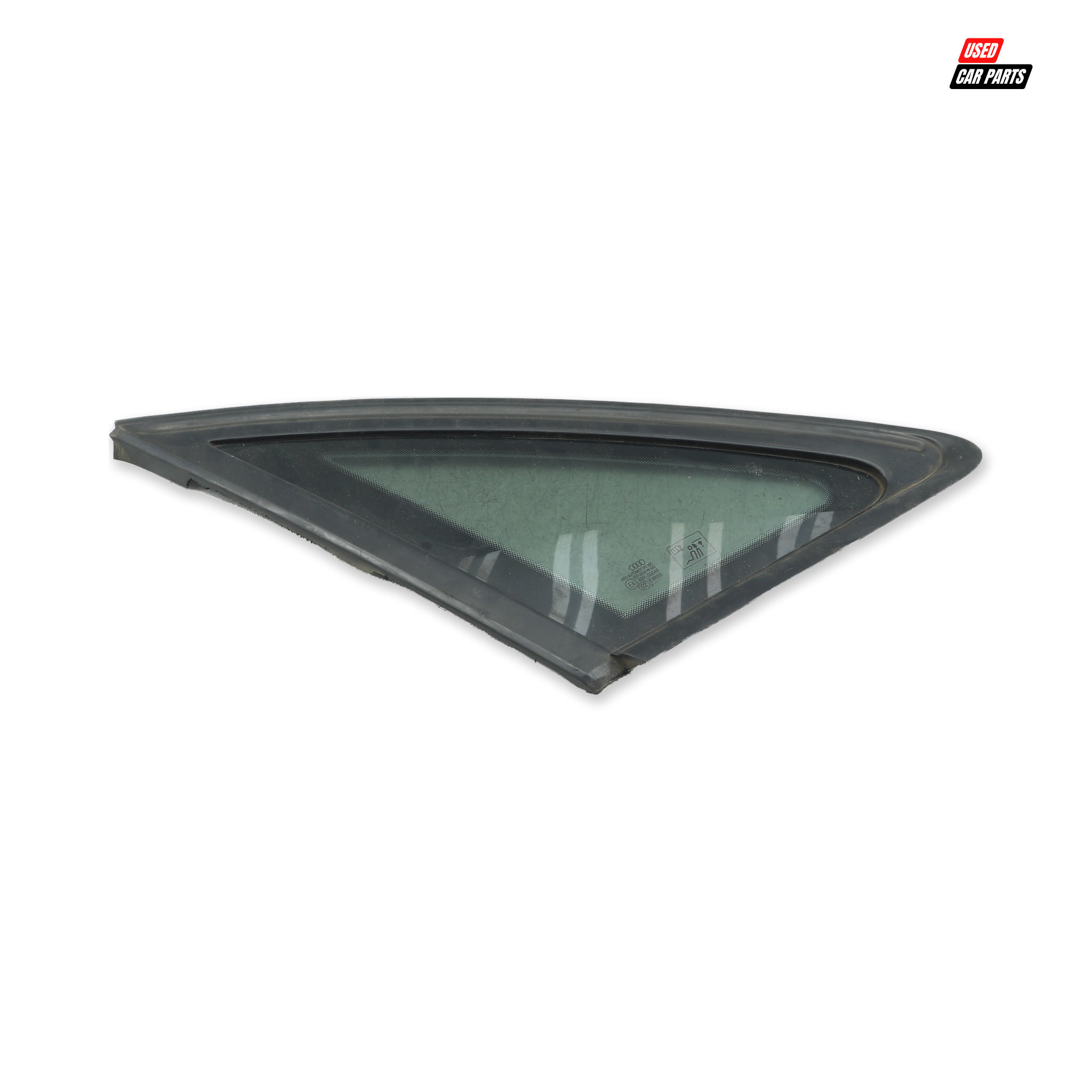 Used Passengers Side Rear Quarter Window (Part Number 43R00048) for 2011 AUDI A4 1.8T AMBITION