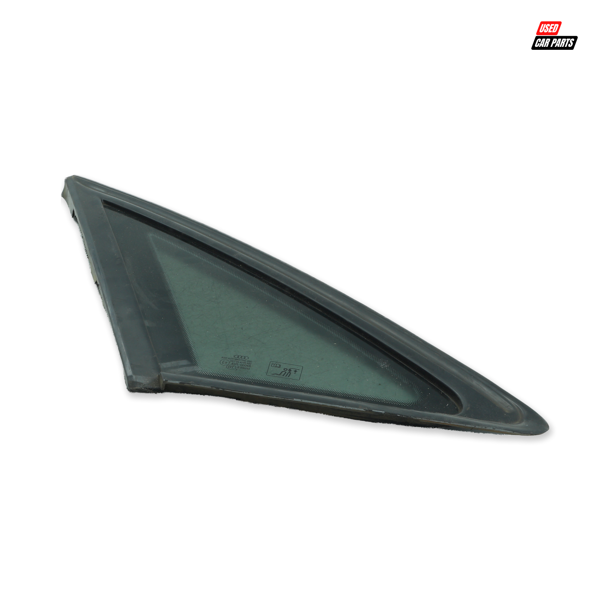 Used Passengers Side Rear Quarter Window (Part Number 43R00048) for 2011 AUDI A4 1.8T AMBITION