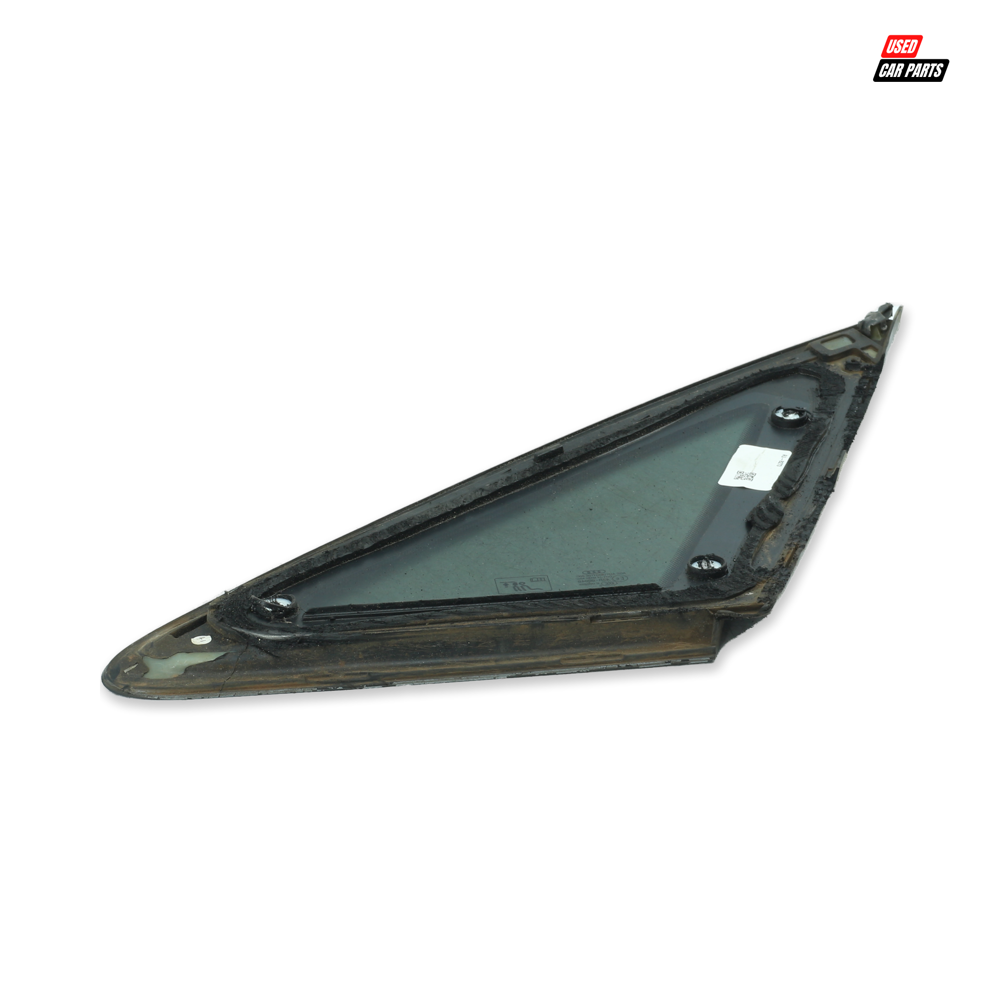 Used Passengers Side Rear Quarter Window (Part Number 43R00048) for 2011 AUDI A4 1.8T AMBITION
