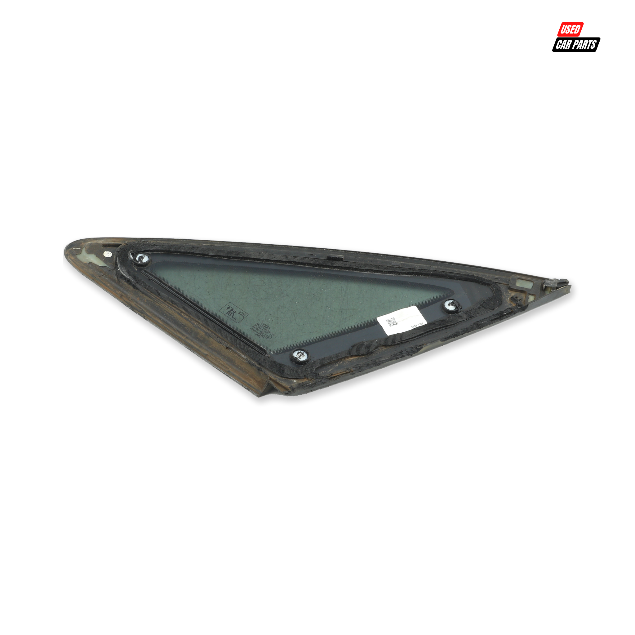 Used Passengers Side Rear Quarter Window (Part Number 43R00048) for 2011 AUDI A4 1.8T AMBITION