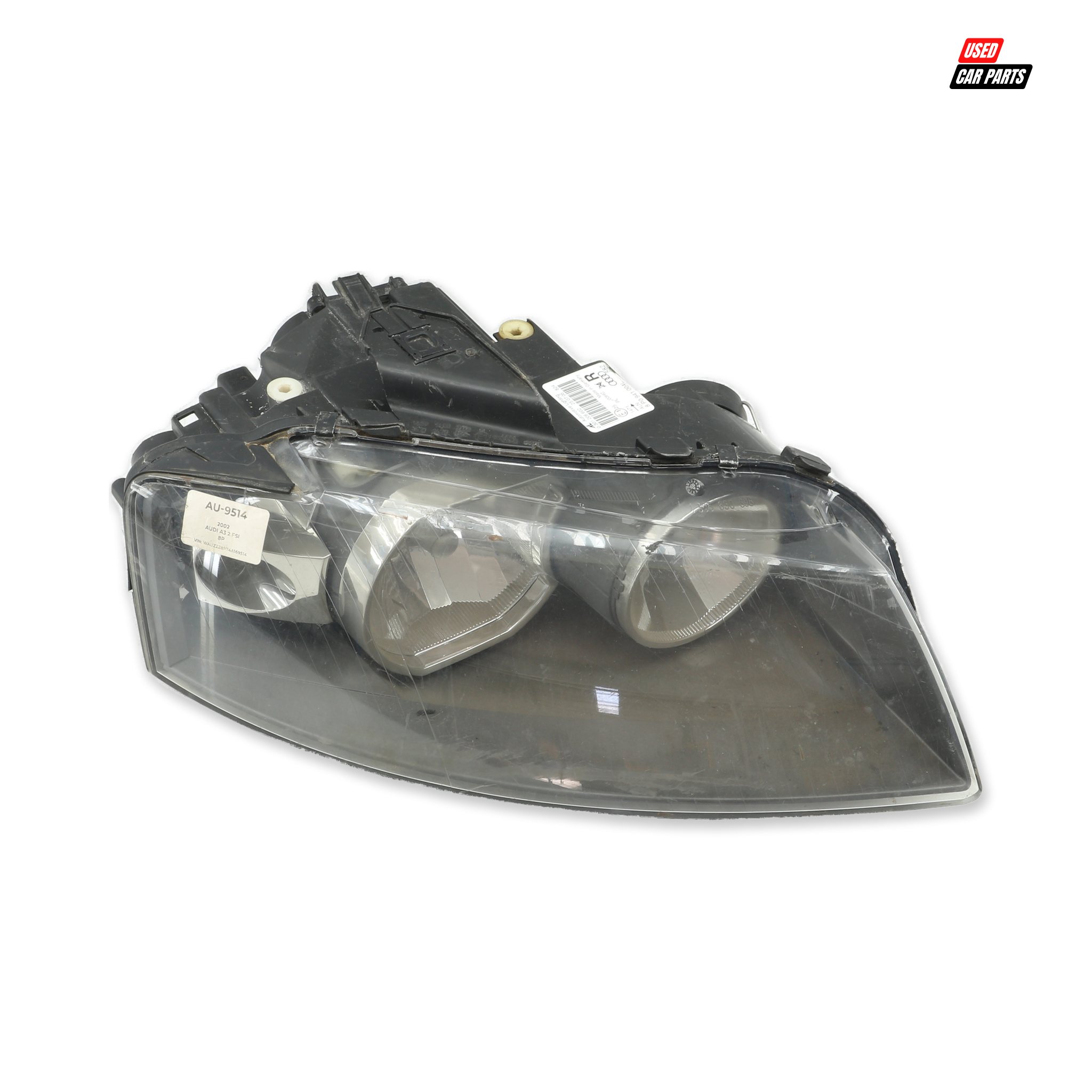 Used Audi A3 2002 Drivers Side Headlight (Salvaged)