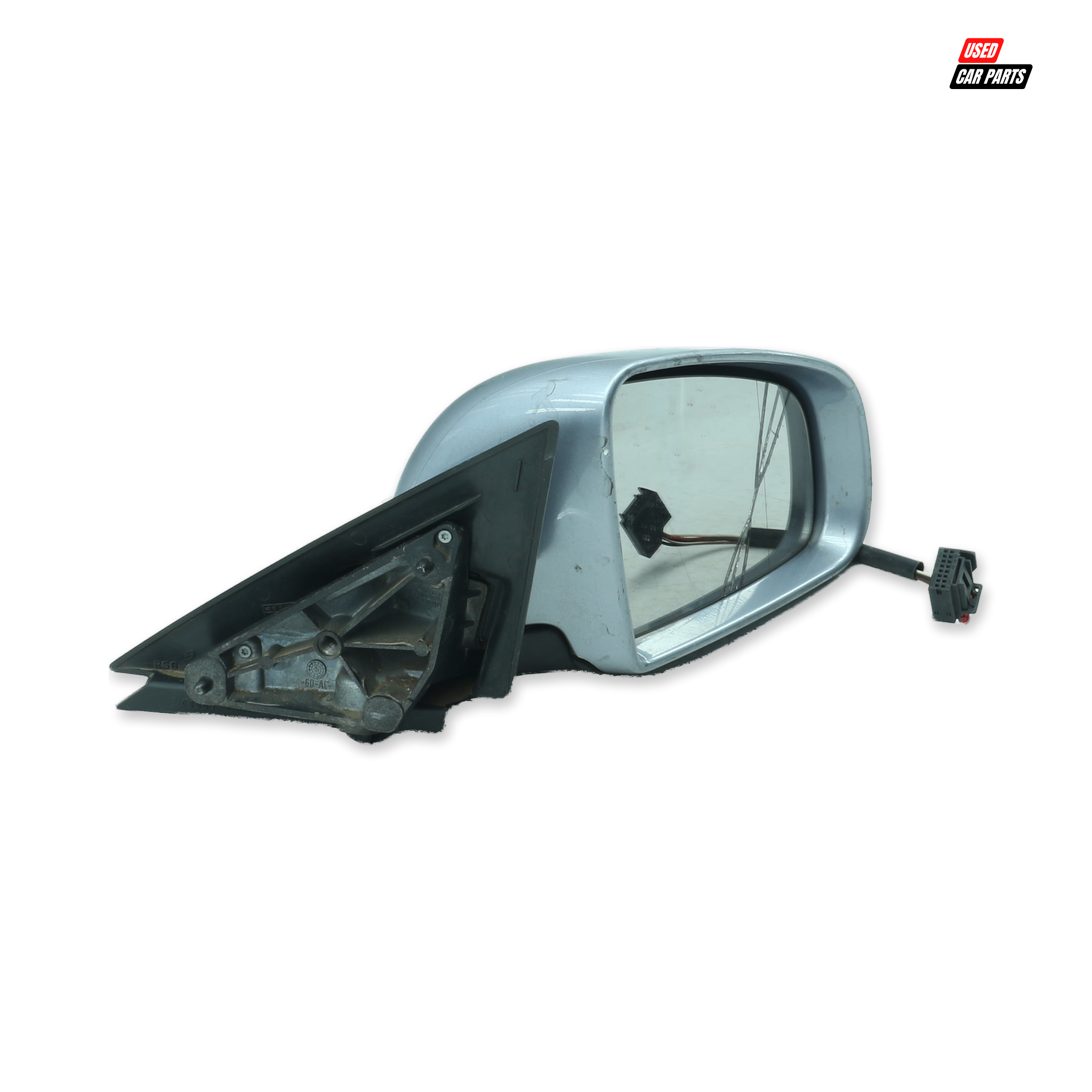 Used Driver's Side View Mirror (Part Number E1010754) for 2002 Audi A3
