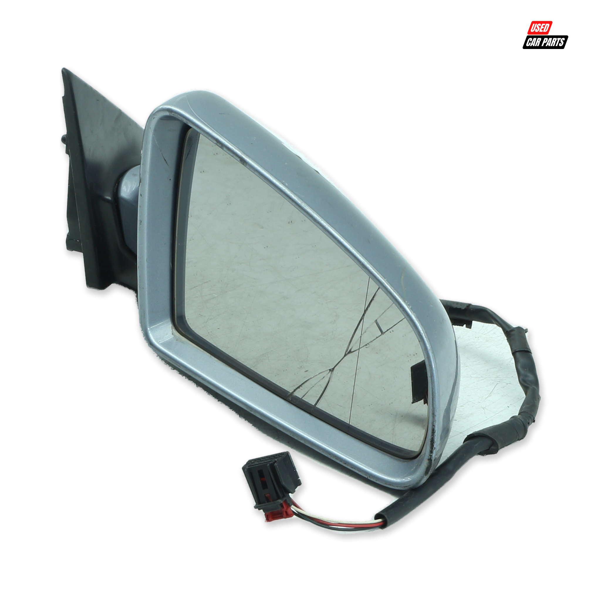 Used Driver's Side View Mirror (Part Number E1010754) for 2002 Audi A3
