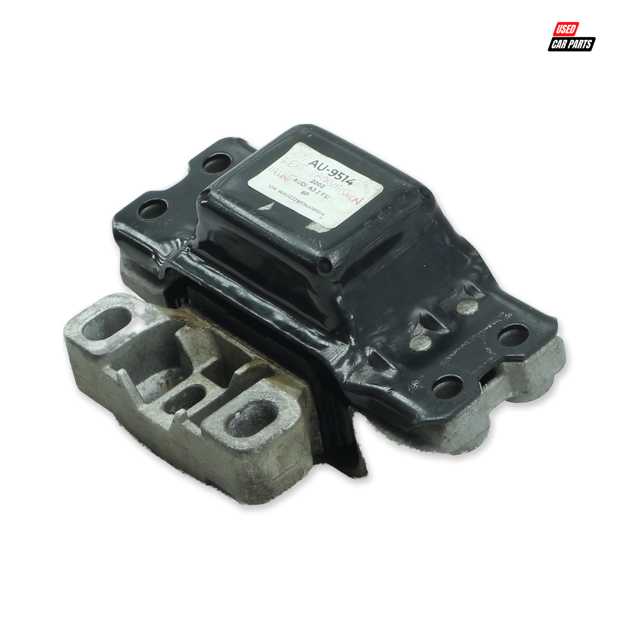Used Passengers Side Front Transmission Mount | Part Number 1K0199555 | For 2002 AUDI A3