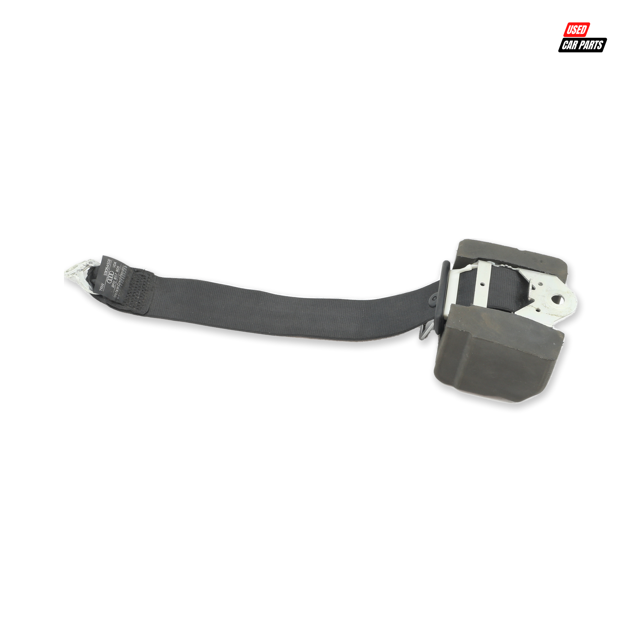 Used Passengers Side Rear Seat Belt (Part Number 8P0857805) for 2002 Audi A3