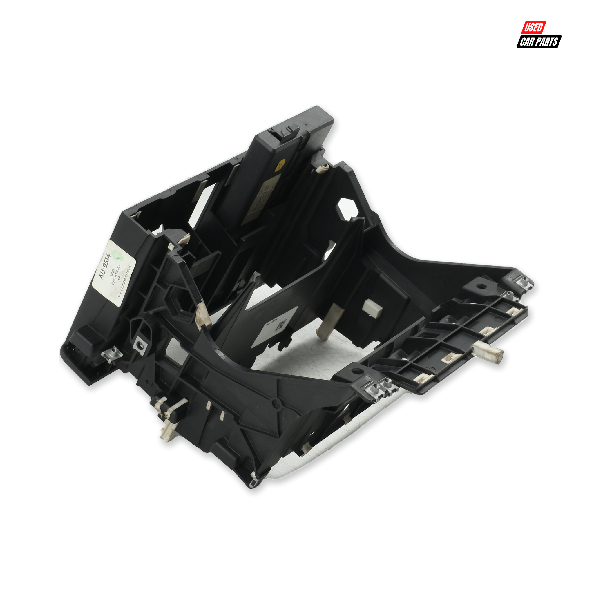 Used Radio Bracket Part Number 8P0858005B for 2002 AUDI A3