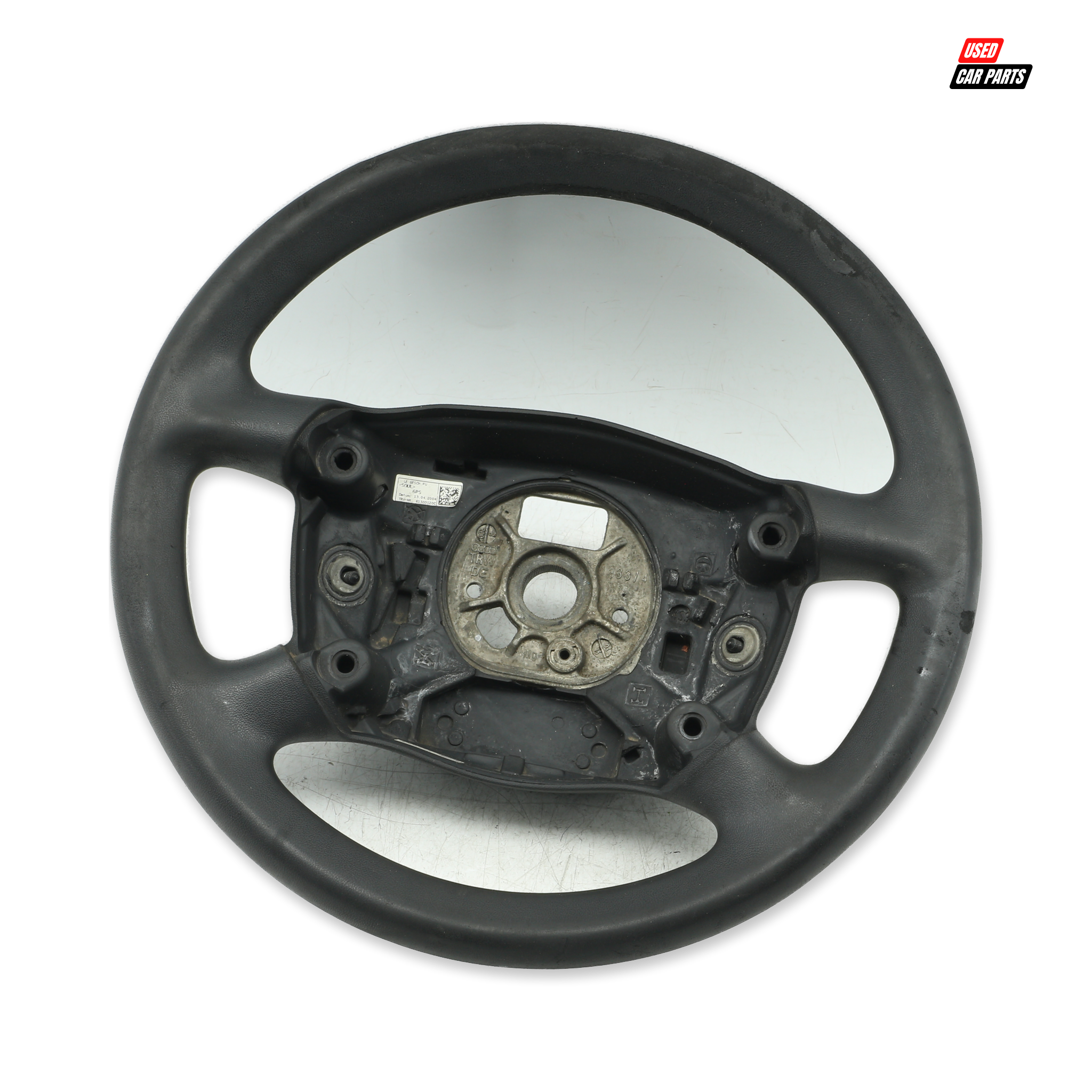 Used AUDI A3 2002 Steering Wheel - Part Number 8P0419091C