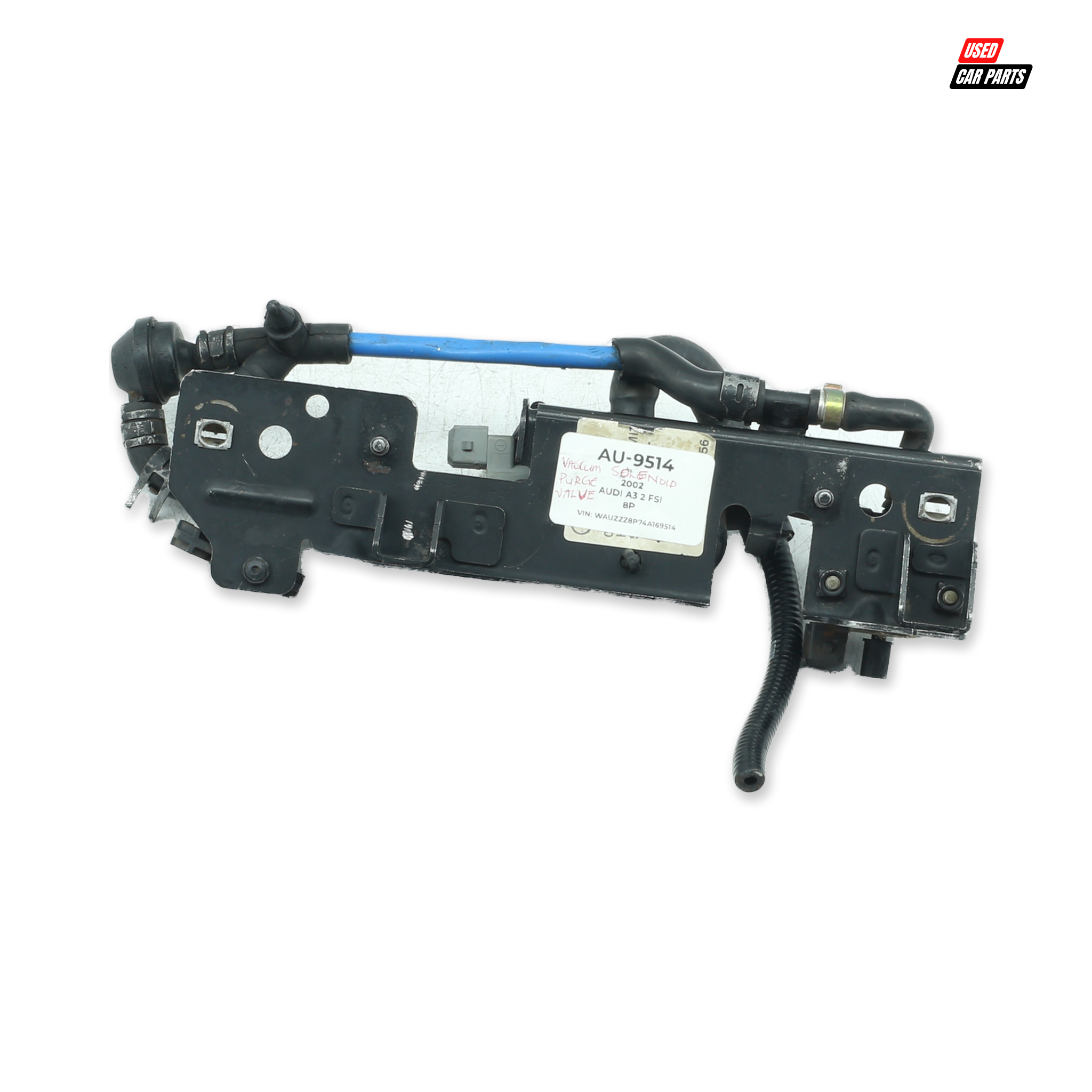 Used Vacuum Solenoid Purge Valve (Part Number 06A103943) for 2002 AUDI A3