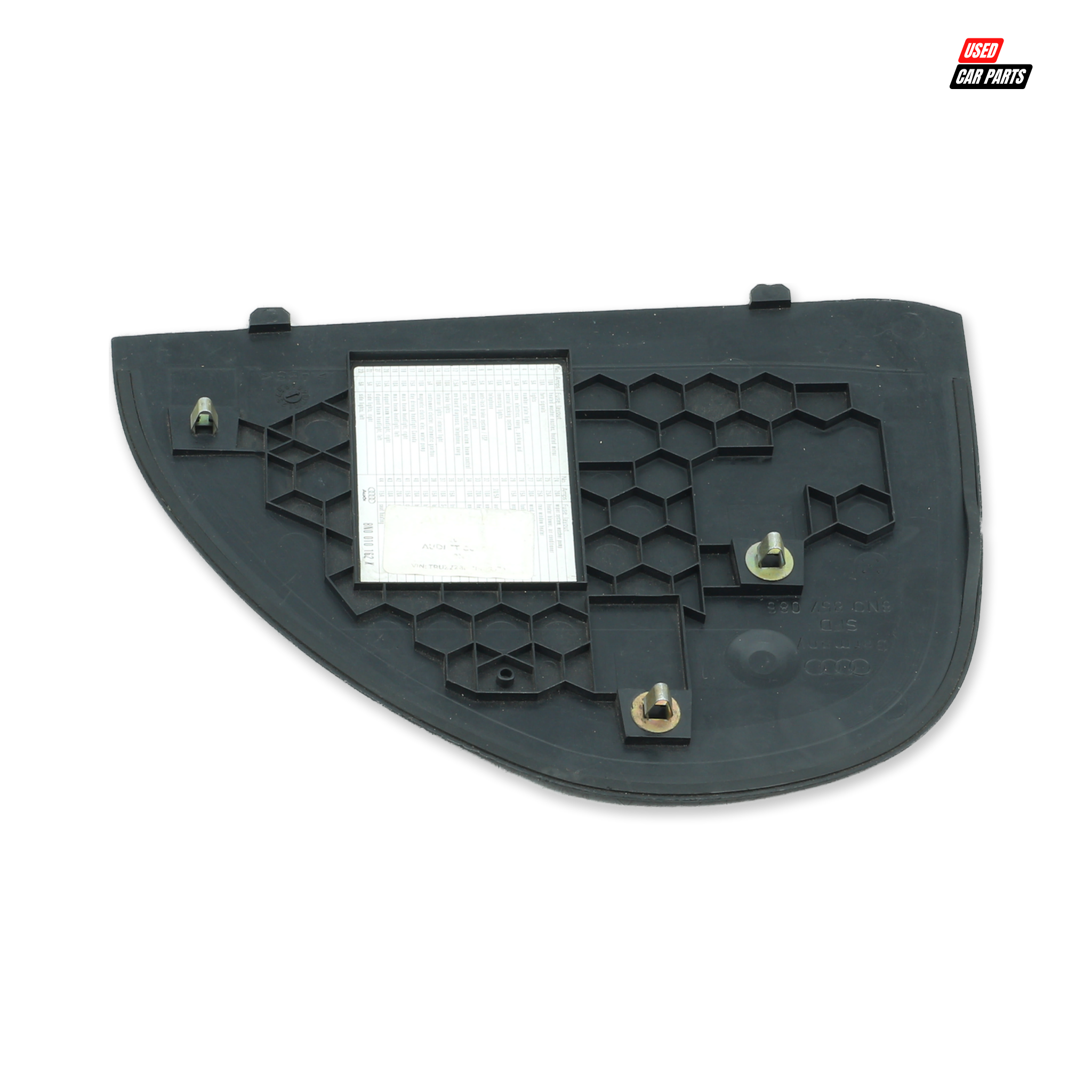 Used Drivers Side Dashboard Side End Trim (Part Number 8N0857086) for 2002 Audi TT Coupe