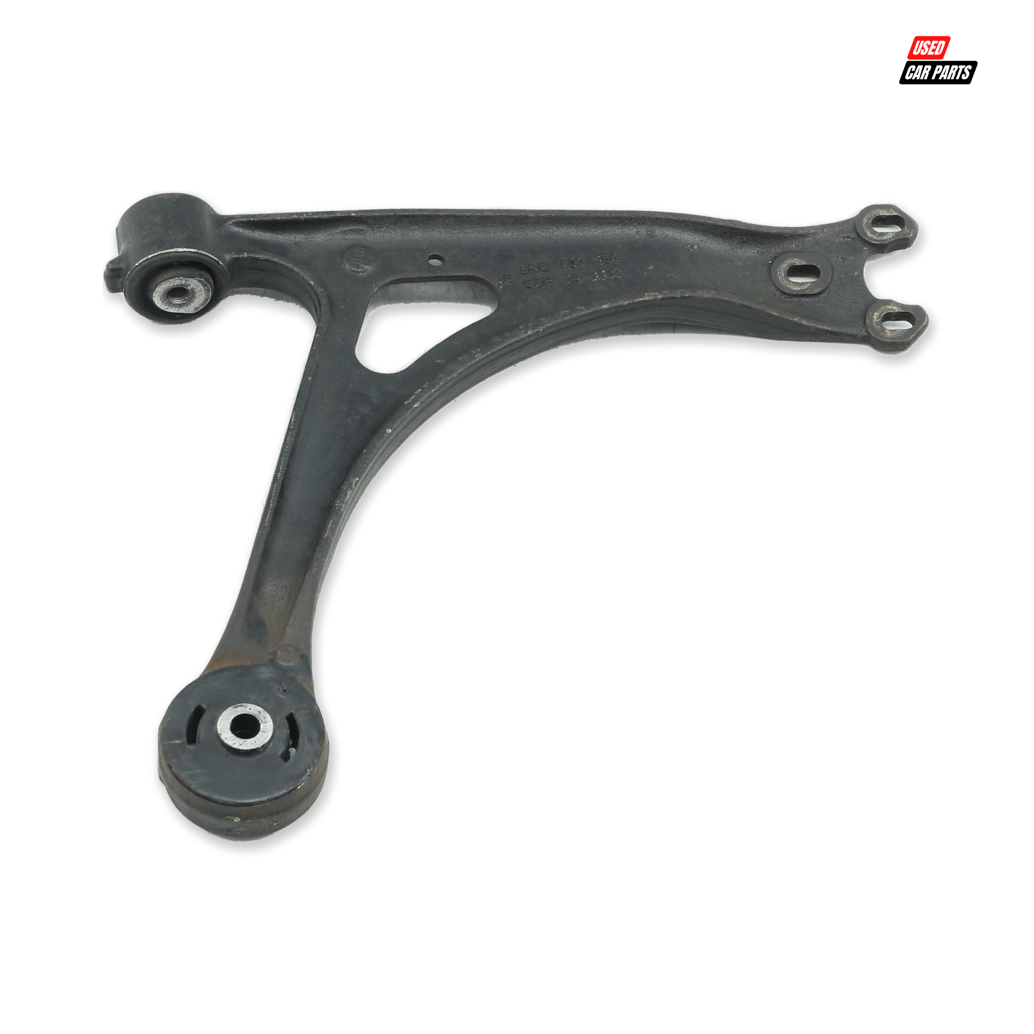 Used OEM Drivers Side Lower Control Arm (Part Number 5C6858687E) for 2002 Audi TT Coupe