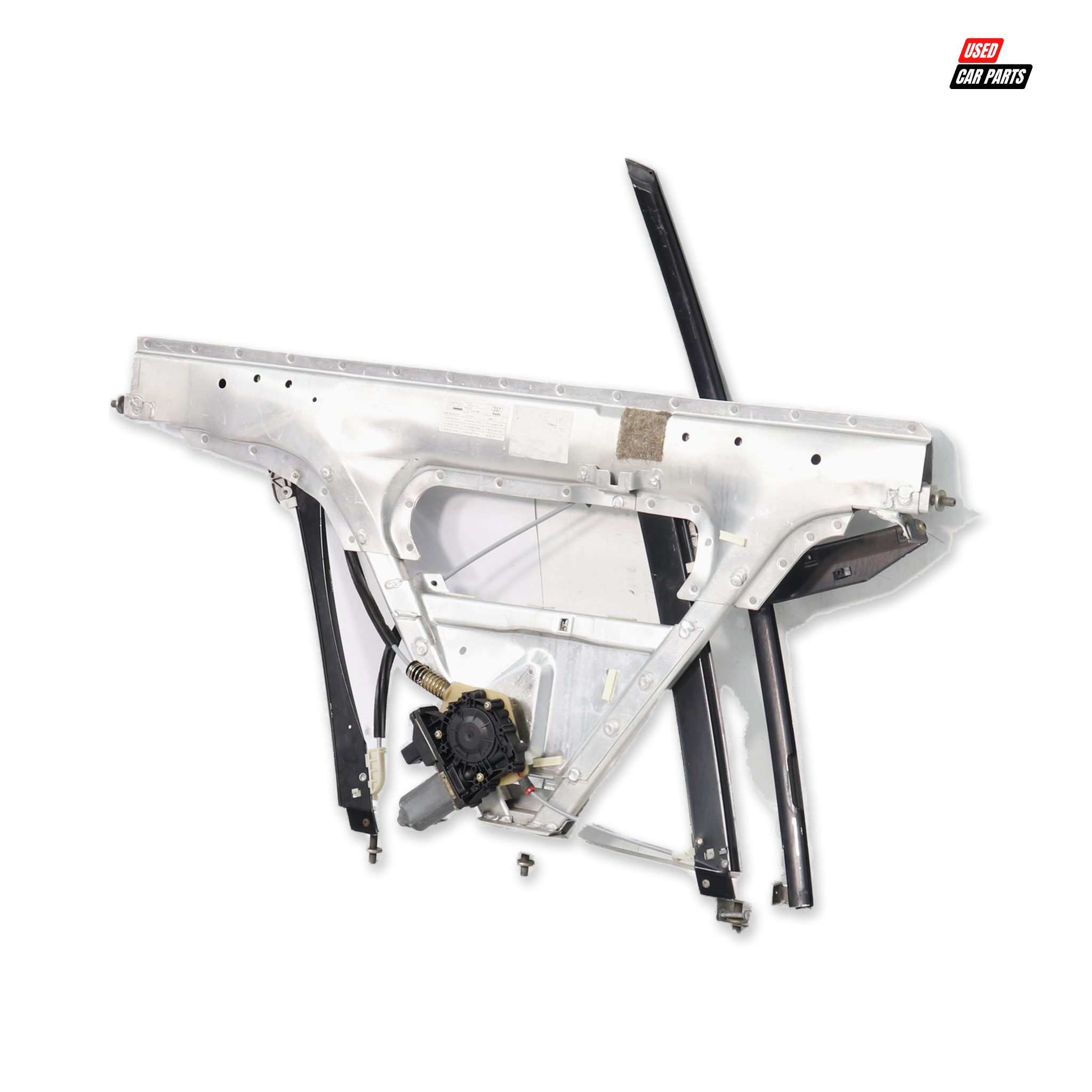 Used OEM Passengers Side Front Window Regulator (Part Number 8N8837729A) for 2002 Audi TT Coupe