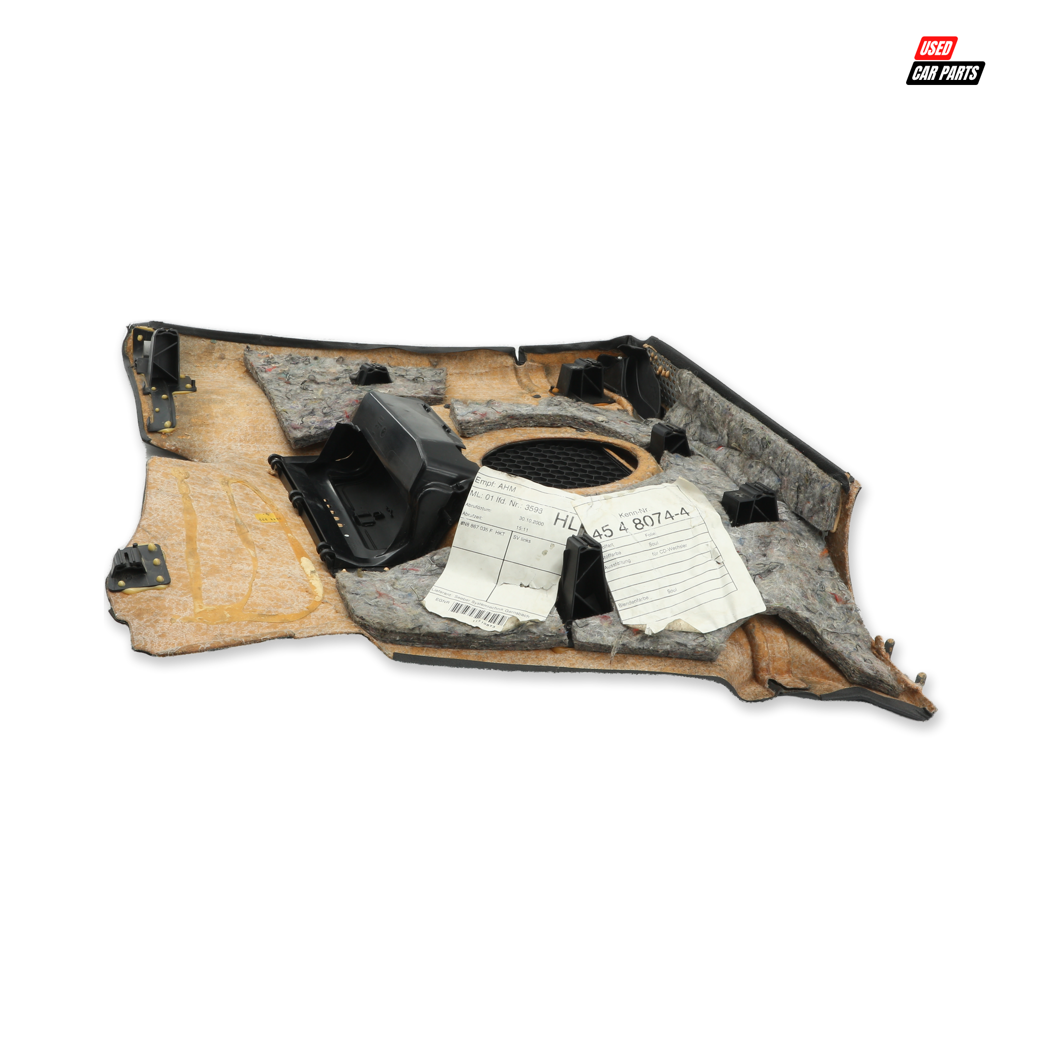 Used Passenger Side Rear Door Panel for 2002 Audi TT Coupe