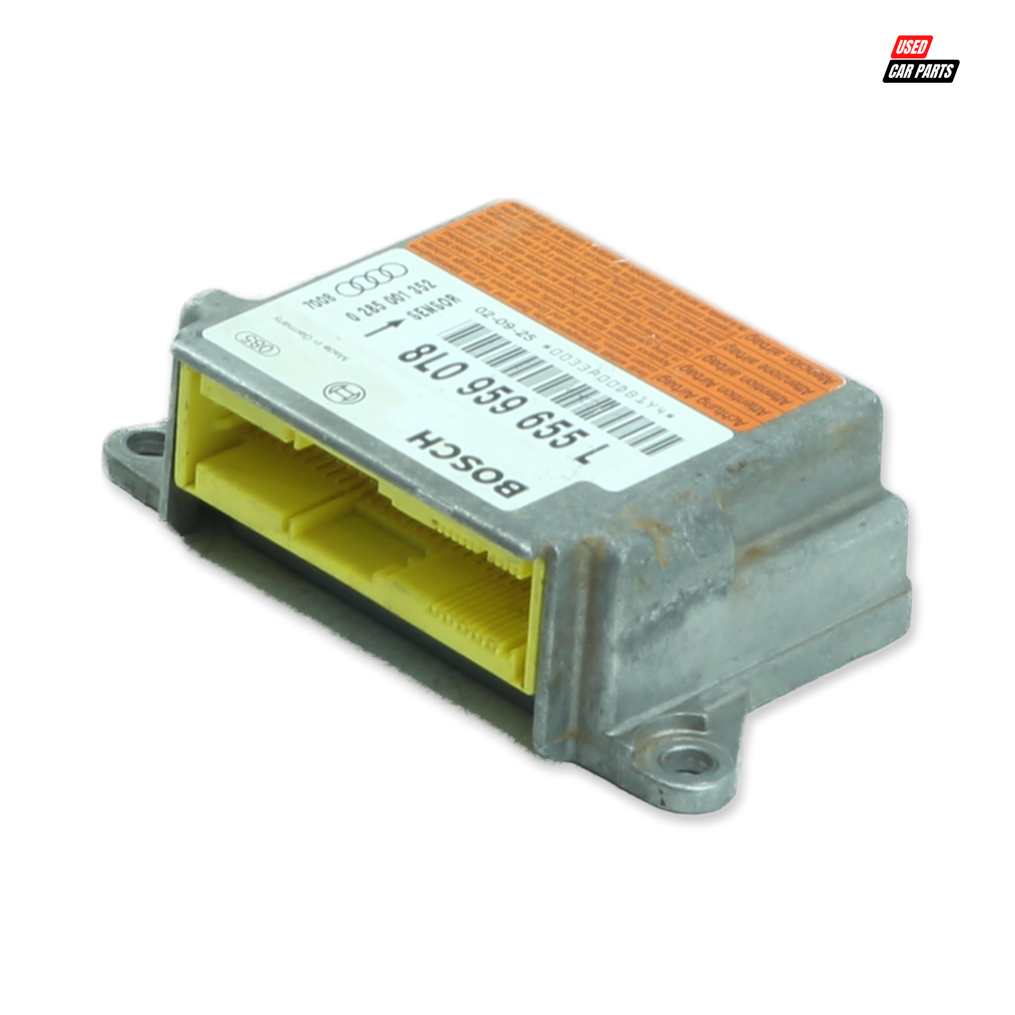 Used Audi A3 2003 Airbag Control Module Part Number 8L0959655L (Salvaged)