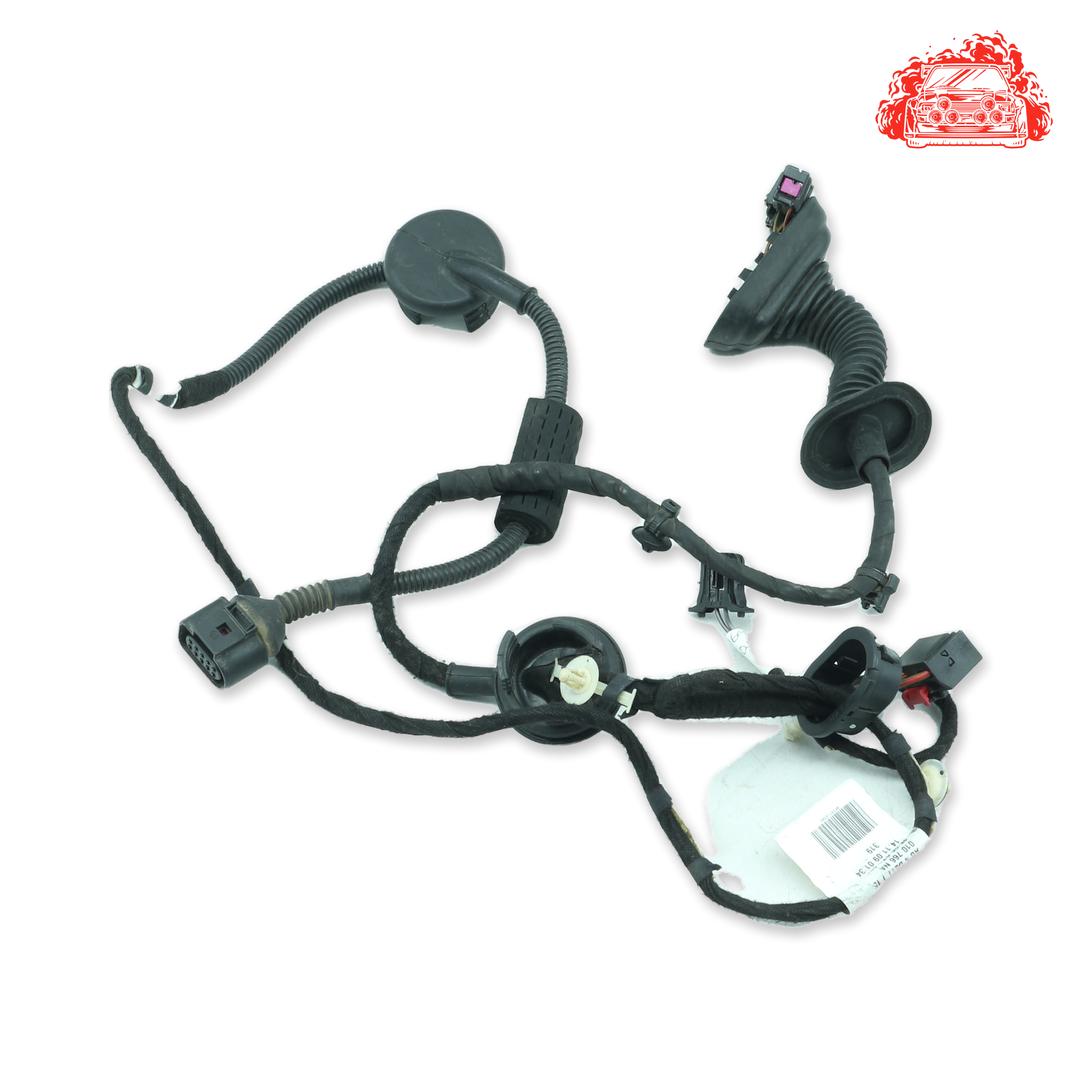 Used AUDI A3 Drivers Side Door Harness - OEM Part 8P3971030S