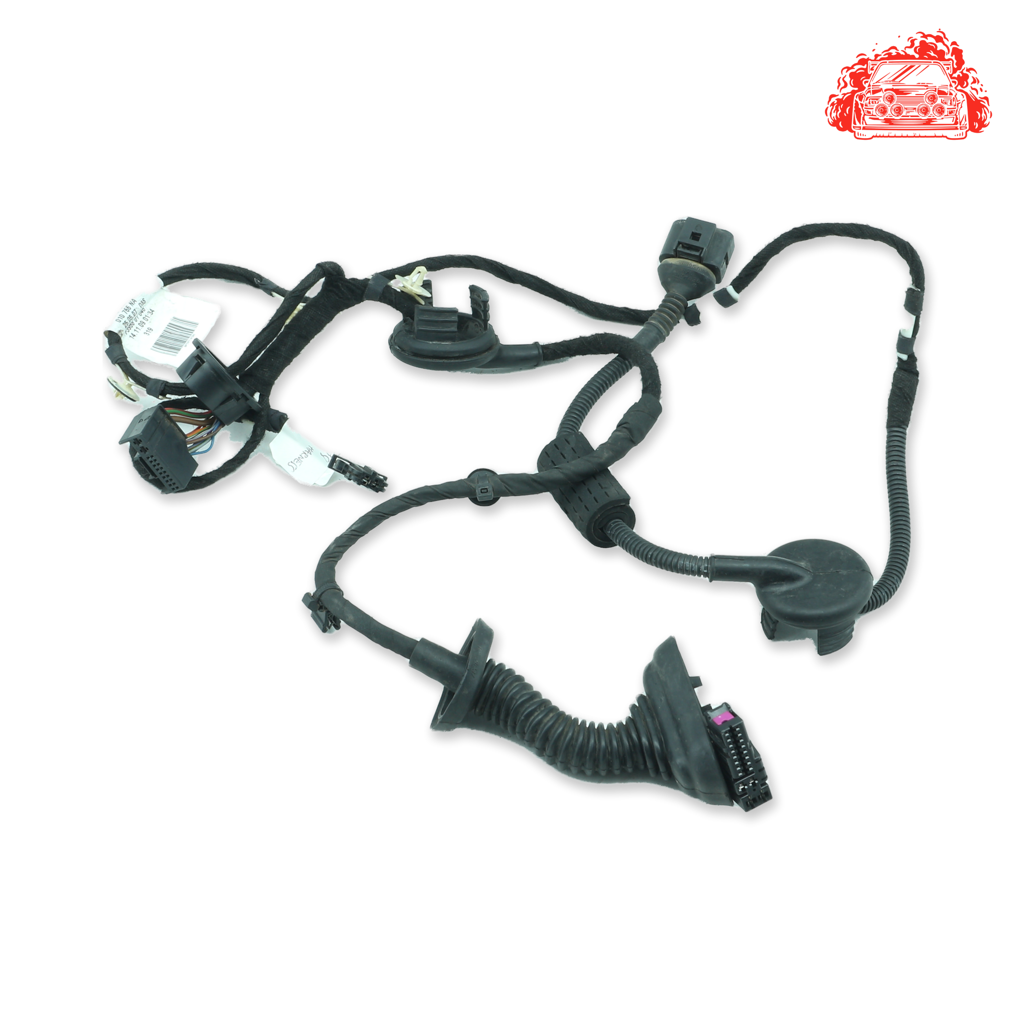 Used AUDI A3 Drivers Side Door Harness - OEM Part 8P3971030S