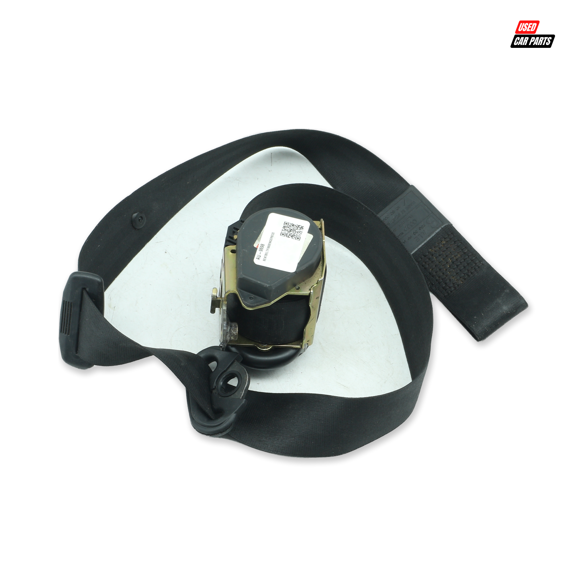 Used Passengers Side Front Seatbelt for 2003 Audi A3 - Tested, Money Back Guarantee