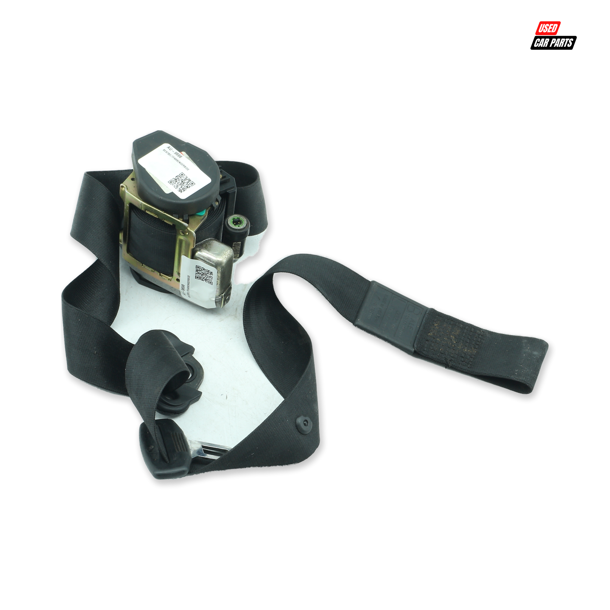 Used Passengers Side Front Seatbelt for 2003 Audi A3 - Tested, Money Back Guarantee