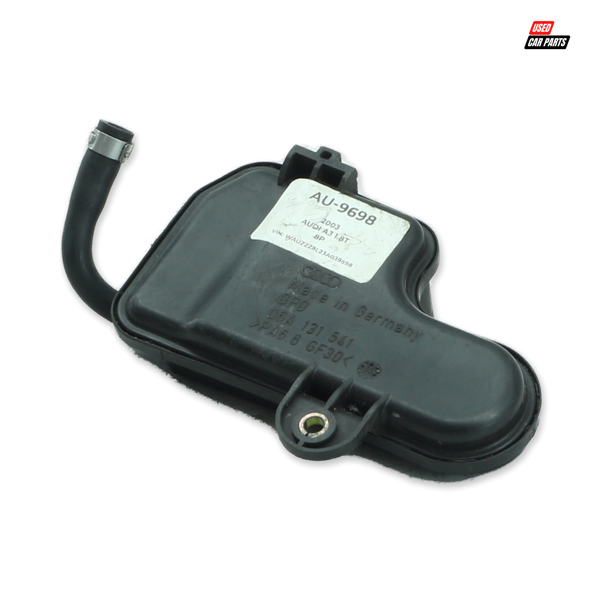 Used AUDI A3 2003 Vacuum Reservoir Tank (Part Number 06A131541)