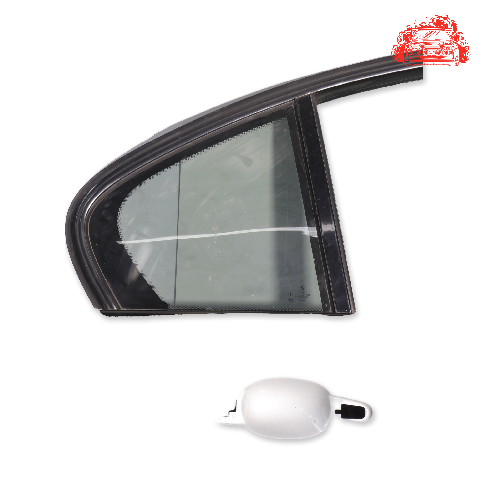 Used BMW 320i Driver Side Rear Quarter Window