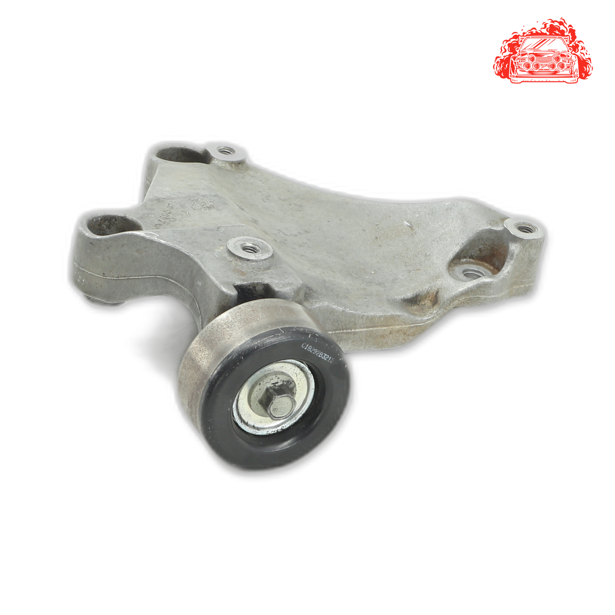 Used Chevrolet Captiva 2.4 LT White Ac Compressor Mount Bracket - OEM Part 12605471