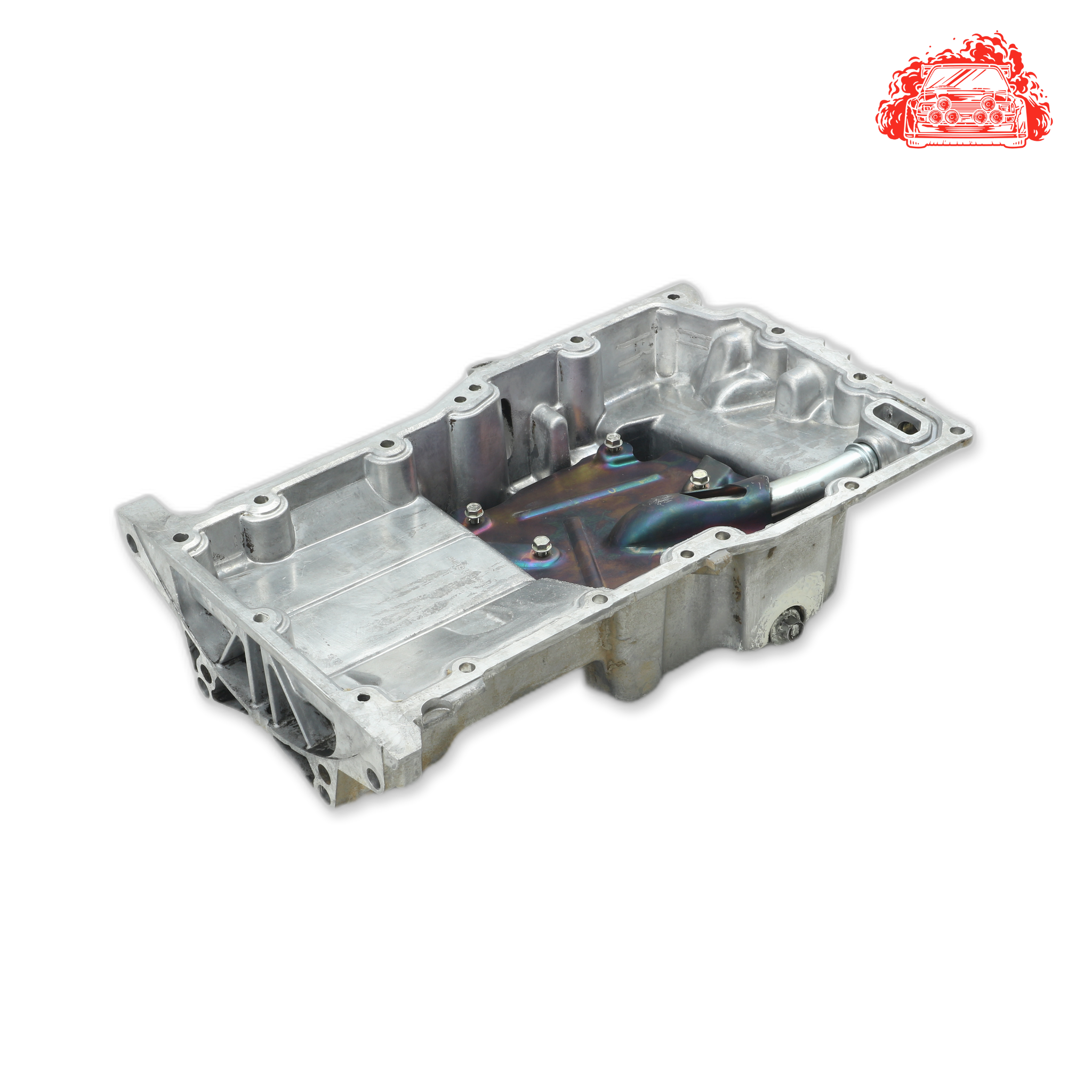 Used Chevrolet Captiva 2.4 LT White Oil Sump - OEM Part 12578194