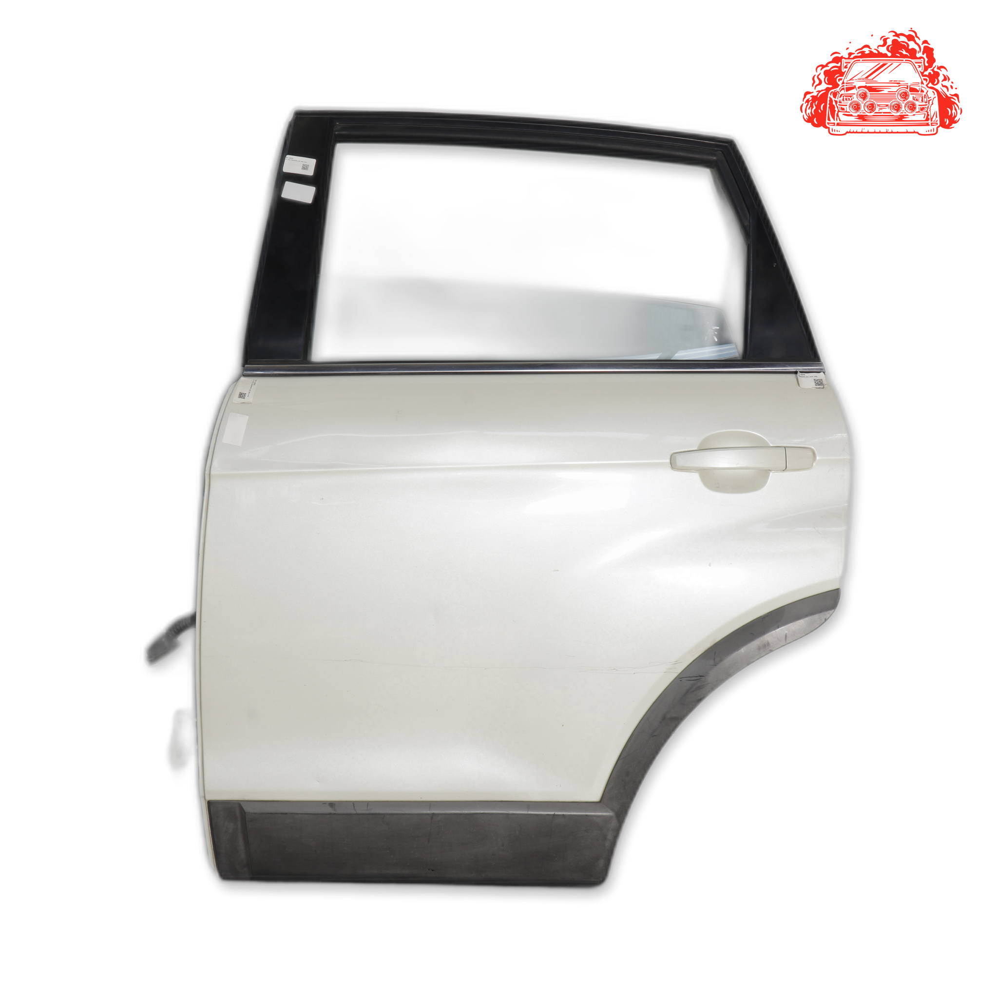 Used Chevrolet Captiva 2.4 LT White Passenger Side Rear Door
