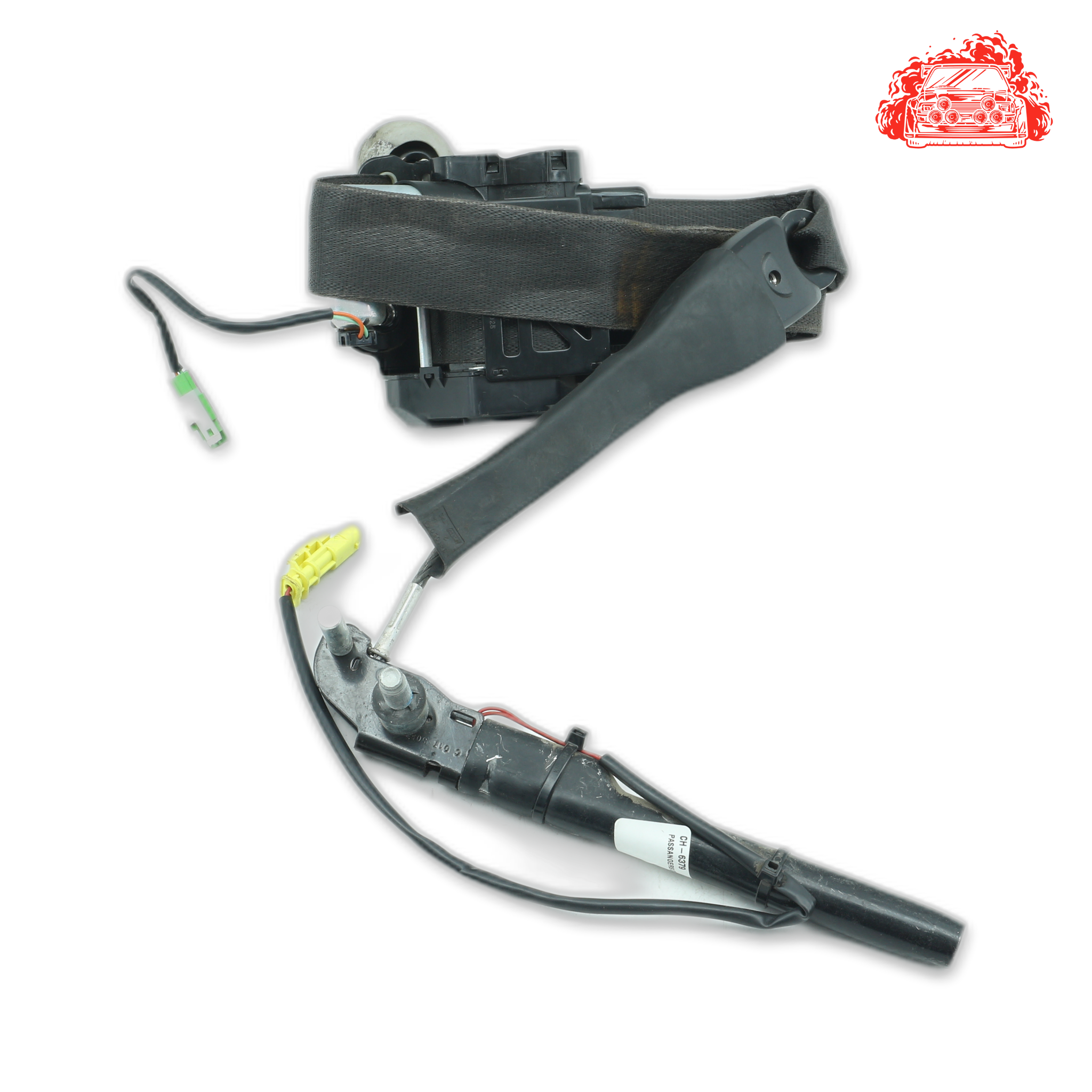 Used Chevrolet Captiva 2.4 LT White Passenger Side Front Seatbelt - OEM Part 20TEH34707