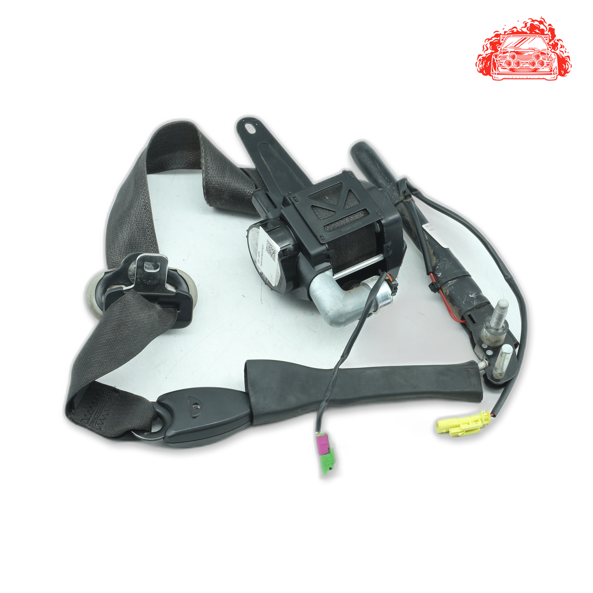 Used Chevrolet Captiva 2.4 LT White Passenger Side Front Seatbelt - OEM Part 20TEH34707