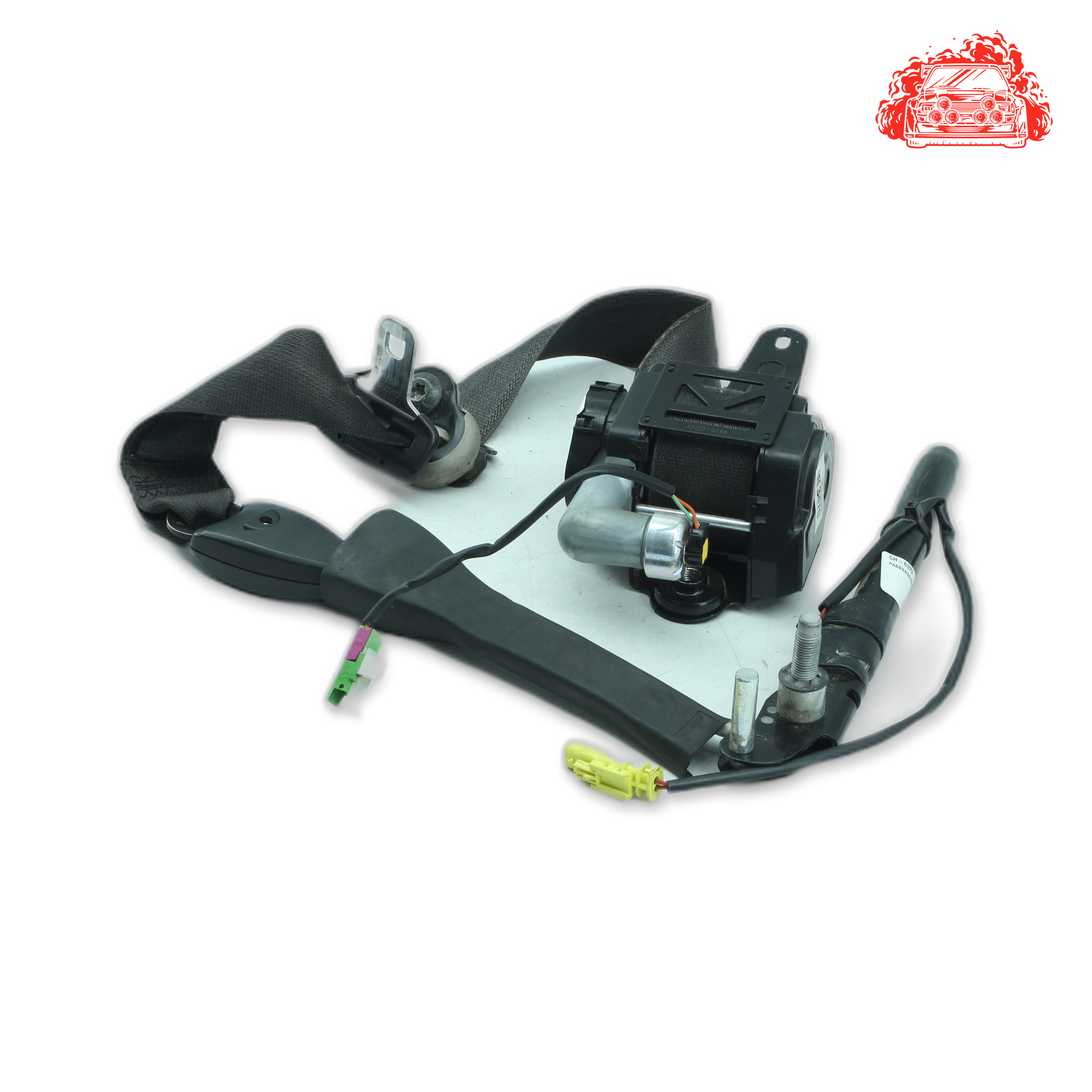 Used Chevrolet Captiva 2.4 LT White Passenger Side Front Seatbelt - OEM Part 20TEH34707