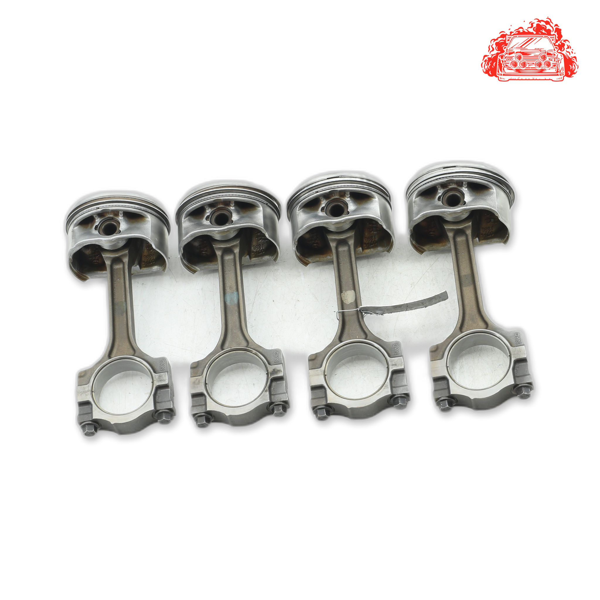 Used Chevrolet Captiva 2.4 LT White Pistons and Conrods