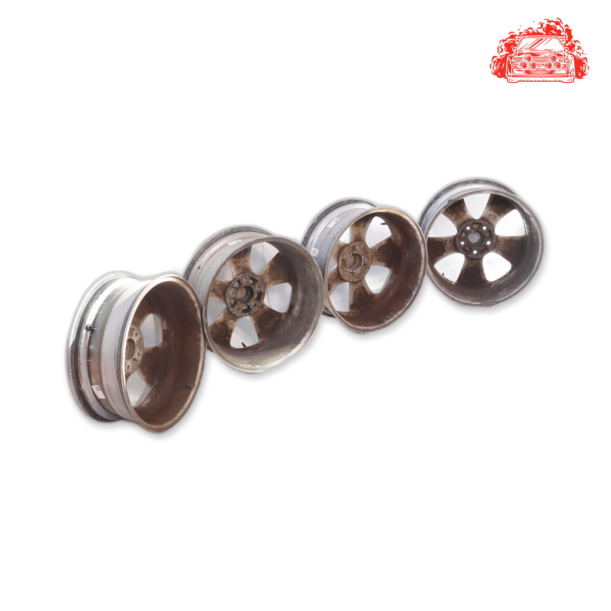Used Chevrolet Captiva 2.4 LT White Rim Set 5 Stud 114 Pcd 18 Inch - OEM Part C10008MY