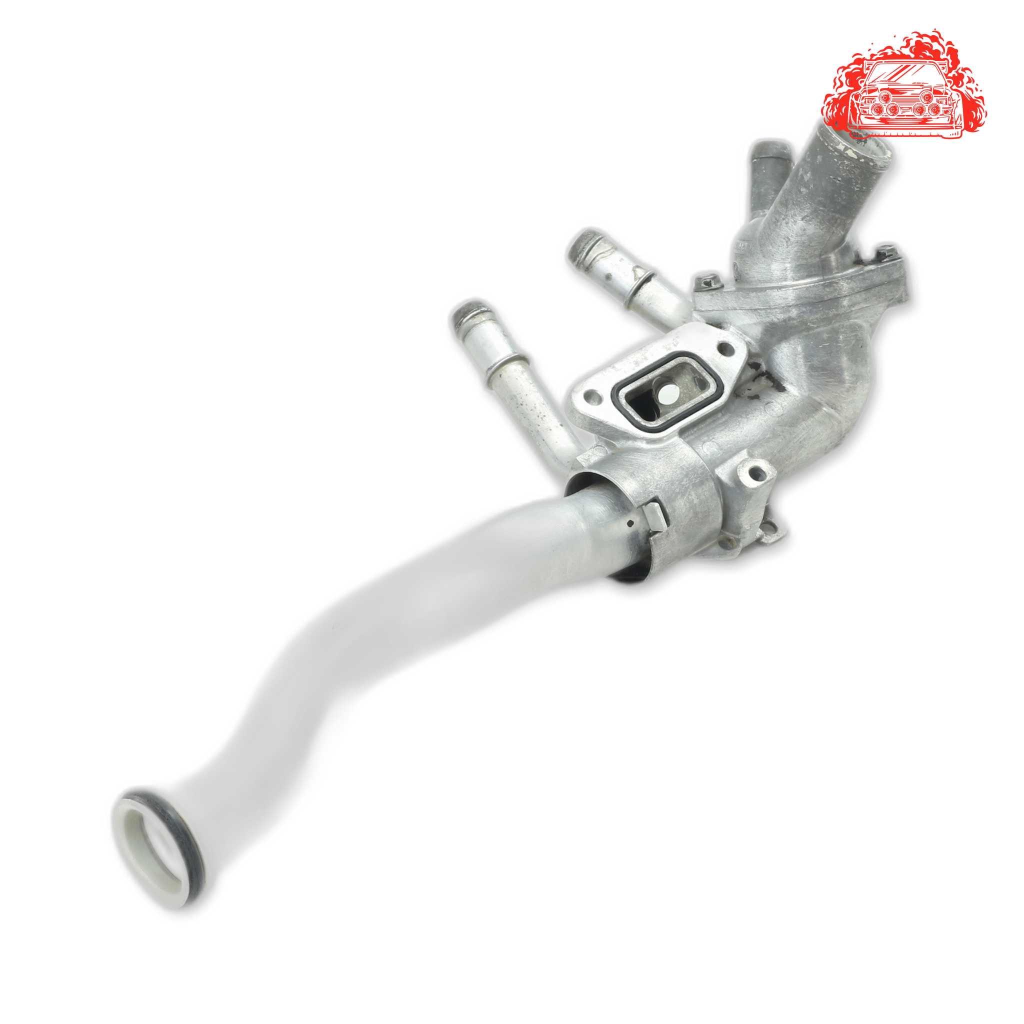 Used Chevrolet Captiva 2.4 LT White Thermostat Housing - OEM Part 12607291