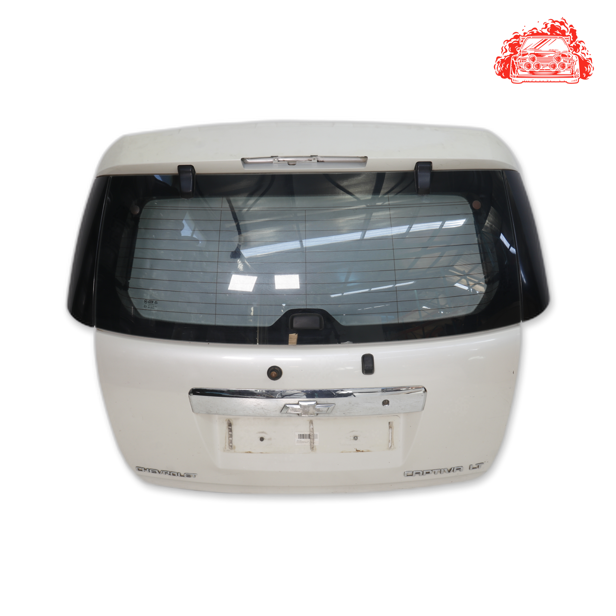Used Chevrolet Captiva 2.4 LT White Trunk