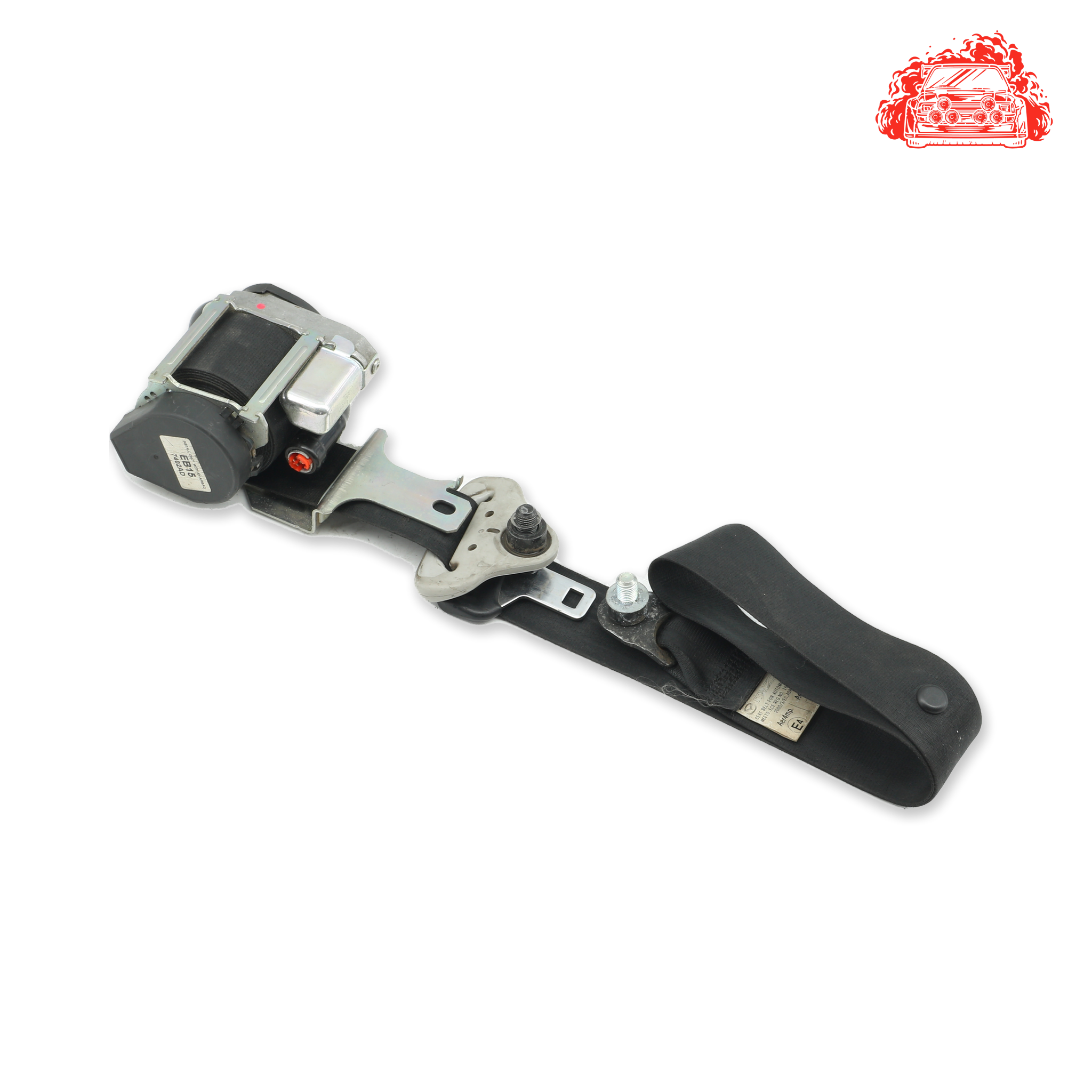Used Mazda3 2.3 MPS Silver Drivers Side Rear Seat Belt