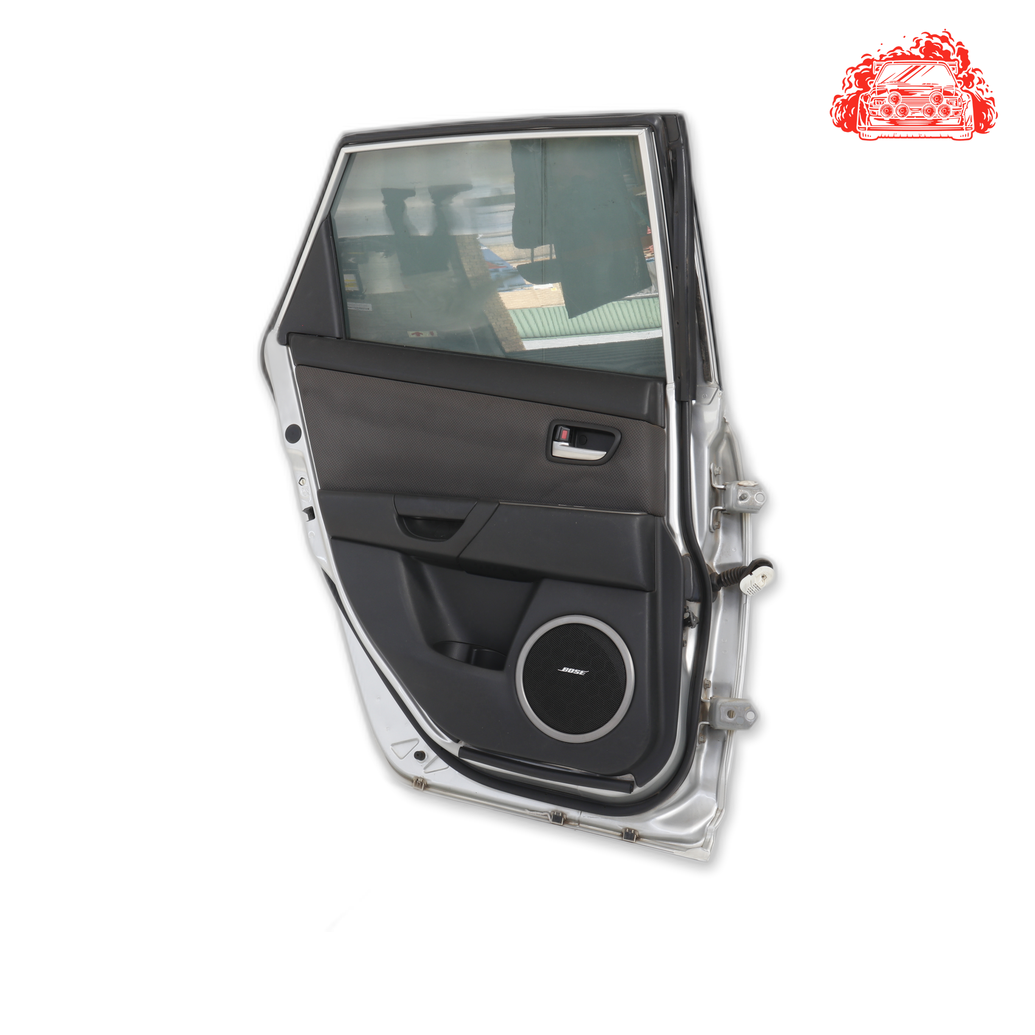 MAZDA3 2.3 MPS Silver Passenger Side Rear Door Rubber