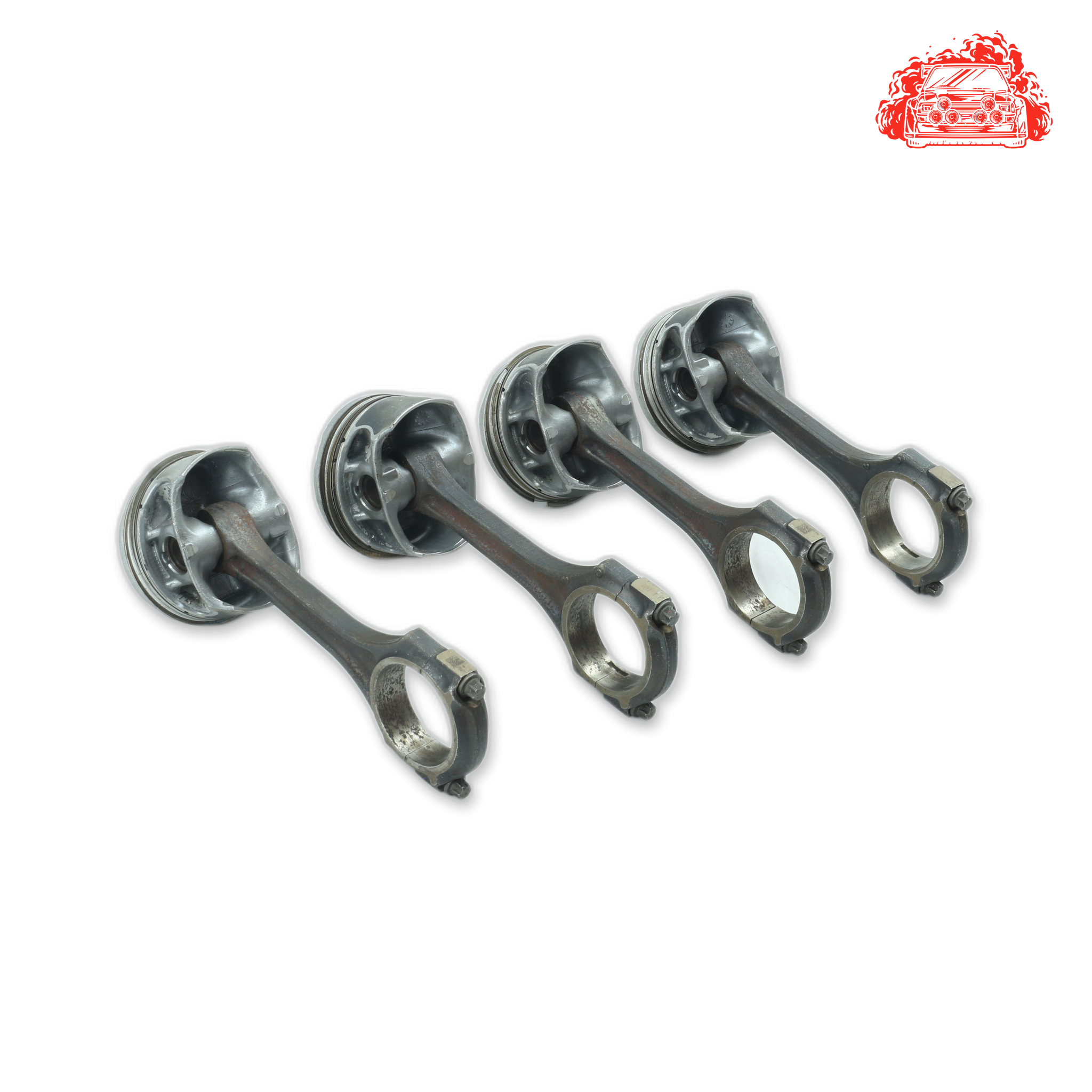 Used Mercedes-Benz B180 Pistons and Conrods Set - OEM Part A2740017