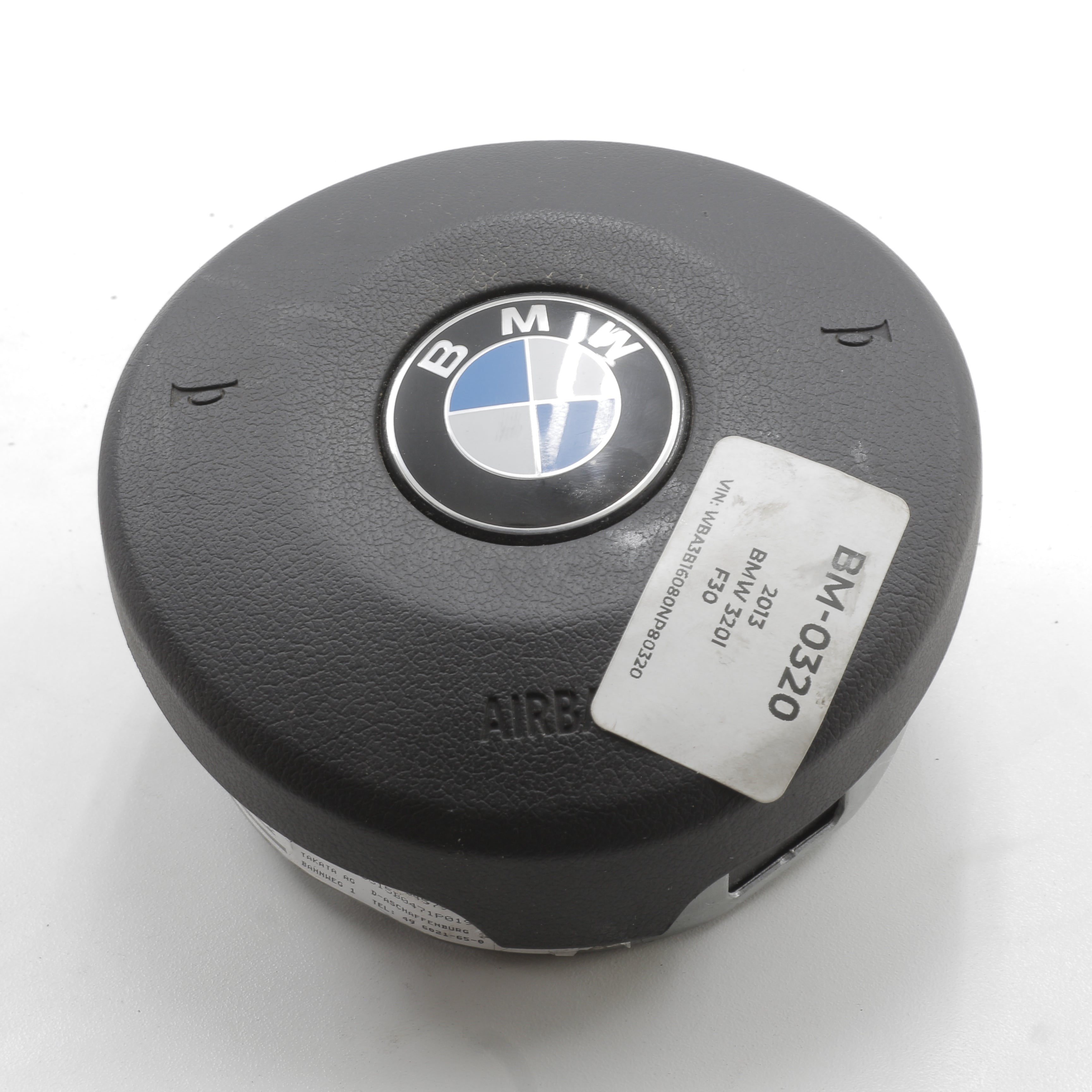 BMW 320i M Sport F30 2.0T Airbag