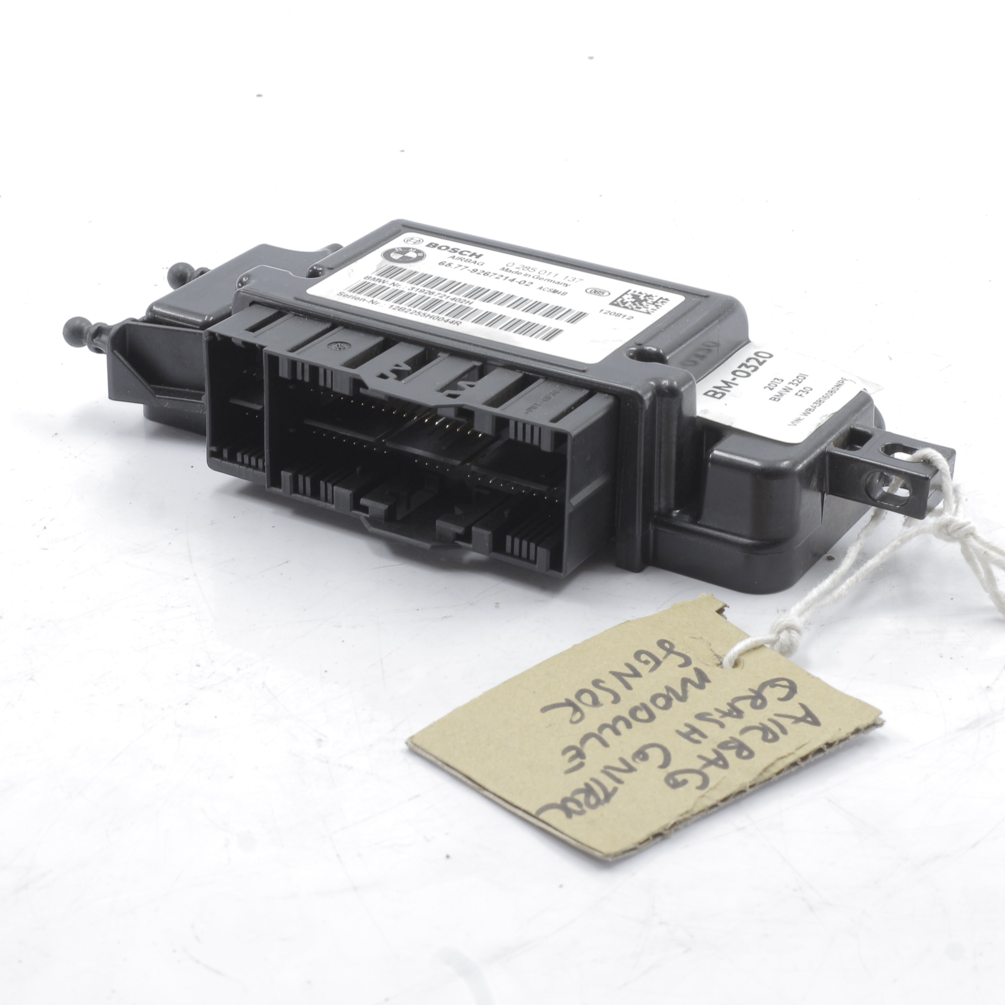 BMW 320i M Sport F30 2.0T Airbag Crash Control Module