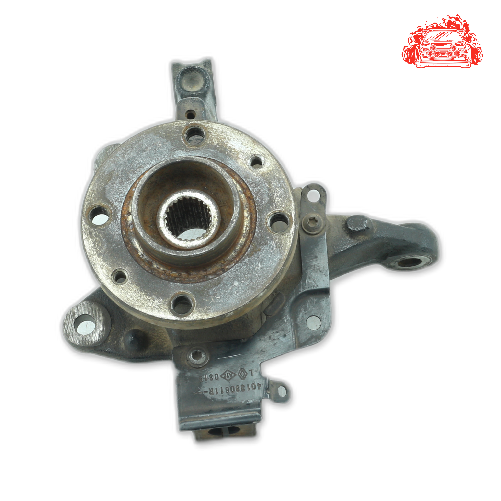 Used Renault Captur 900T Passenger Side Front Knuckle and Hub