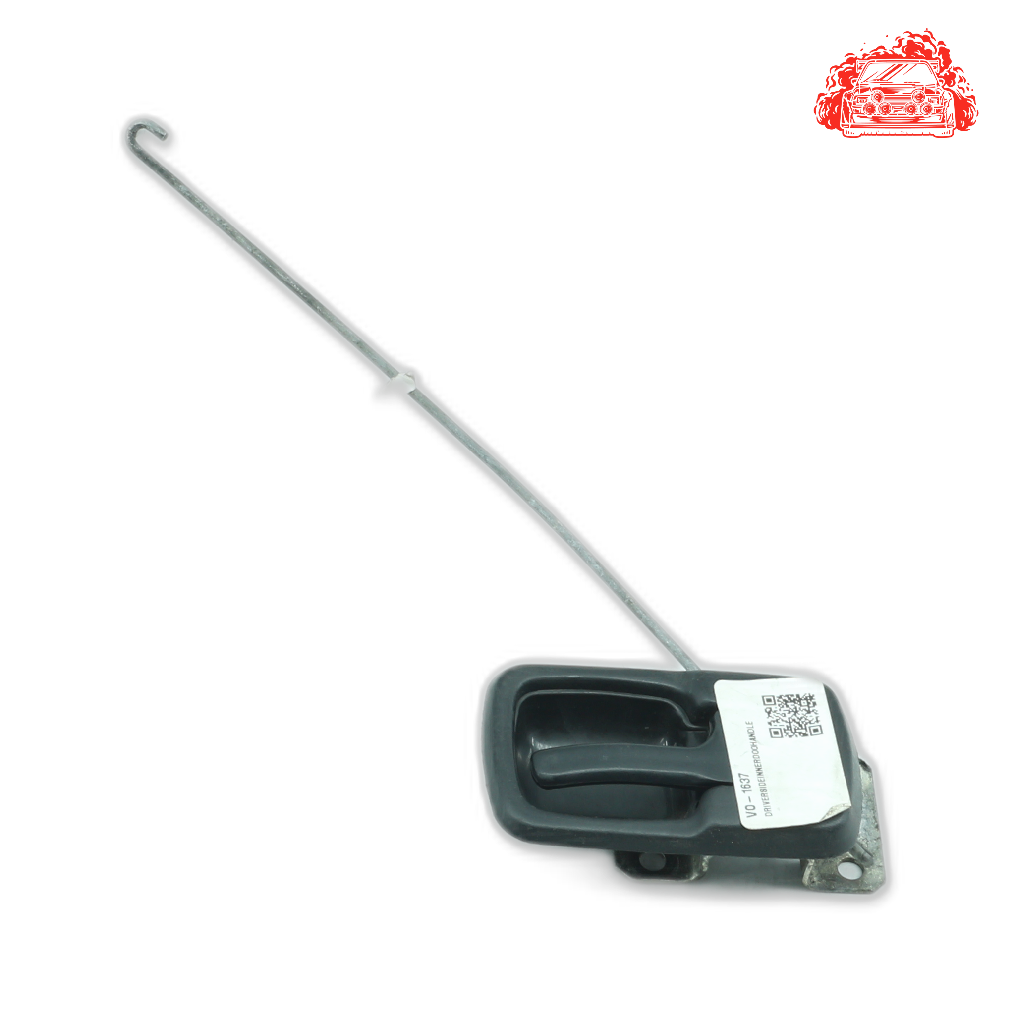 Used VW Golf MK1 CITI CHICO 1.4i White Drivers Side Front Inner Door Handle - 17S837235