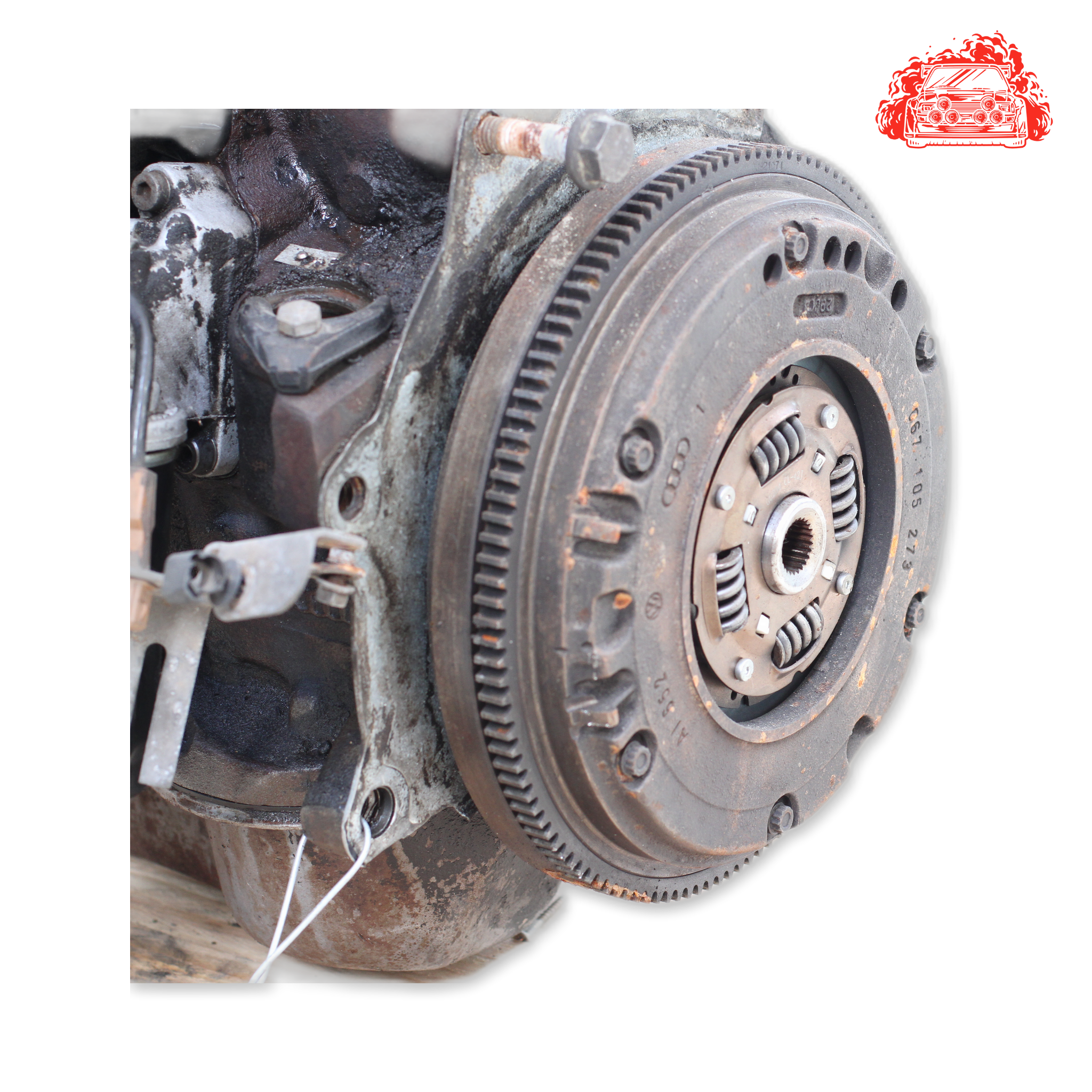 Used VOLKSWAGEN GOLF MK1 CITI CHICO 1.4i White Flywheel - OEM Part 067105273