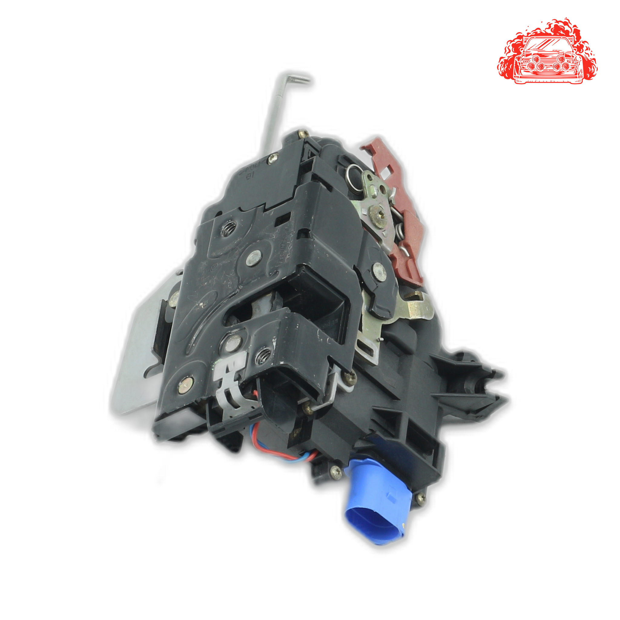 Passengers Side Front Door Lock for VW Golf MK1 Citi Chico 1.4i White
