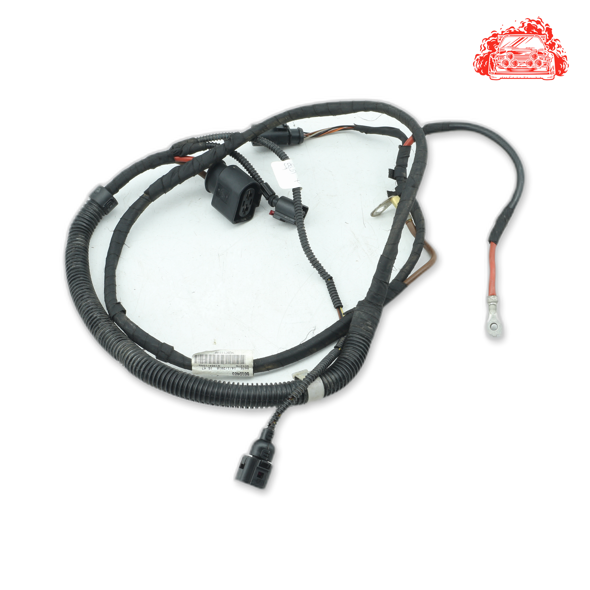 Golf MK1 Citi Chico 1.4i White Steering Rack Wiring Harness Loom