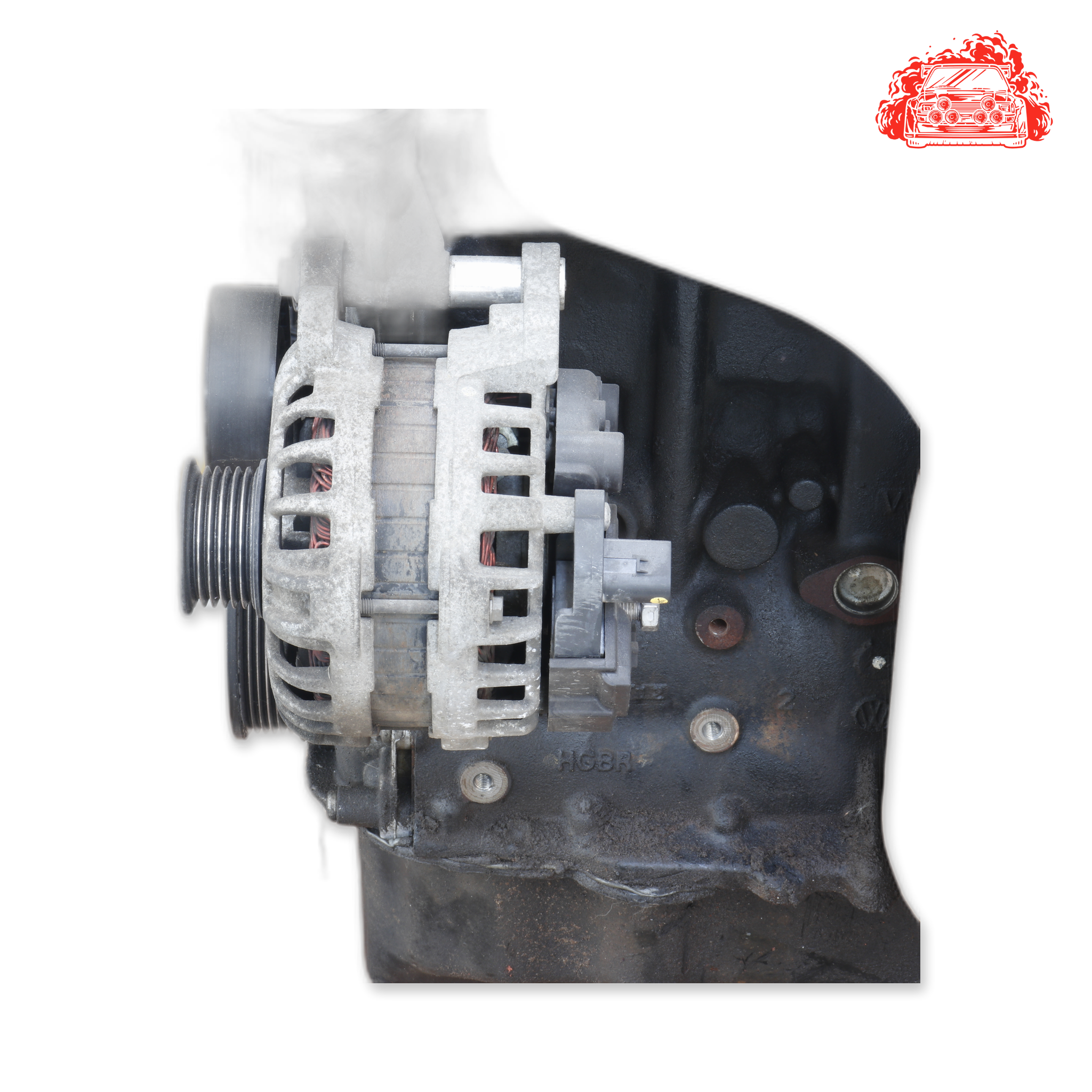 Used VOLKSWAGEN POLO VIVO 1.4 TRENDLINE 5Dr White Alternator - OEM Part 03C903024E