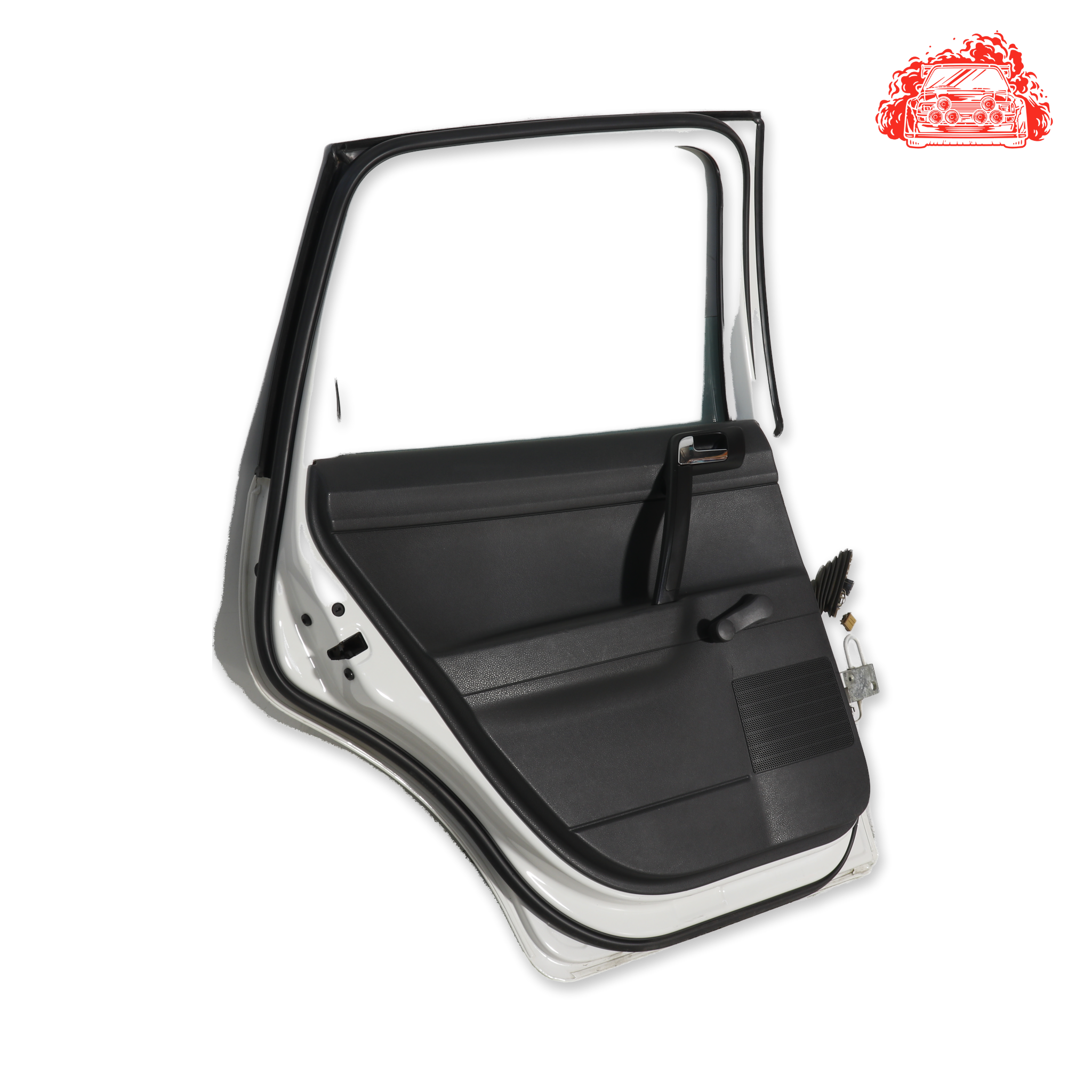 Used VOLKSWAGEN POLO VIVO 1.4 TRENDLINE 5Dr White Passenger Side Rear Door